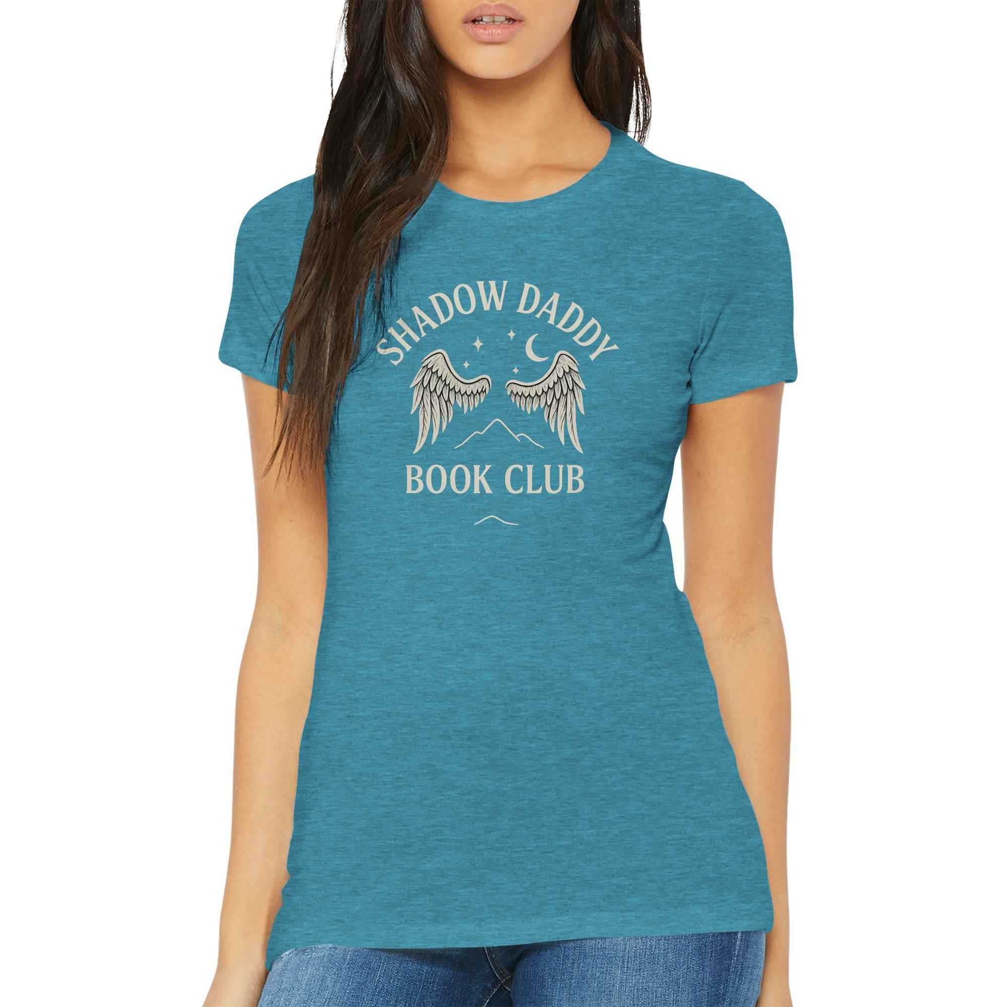 Shadow Daddy Book Club T-Shirt | Dark Romance Reader Tee | Fantasy Bookish Aesthetic Shirt