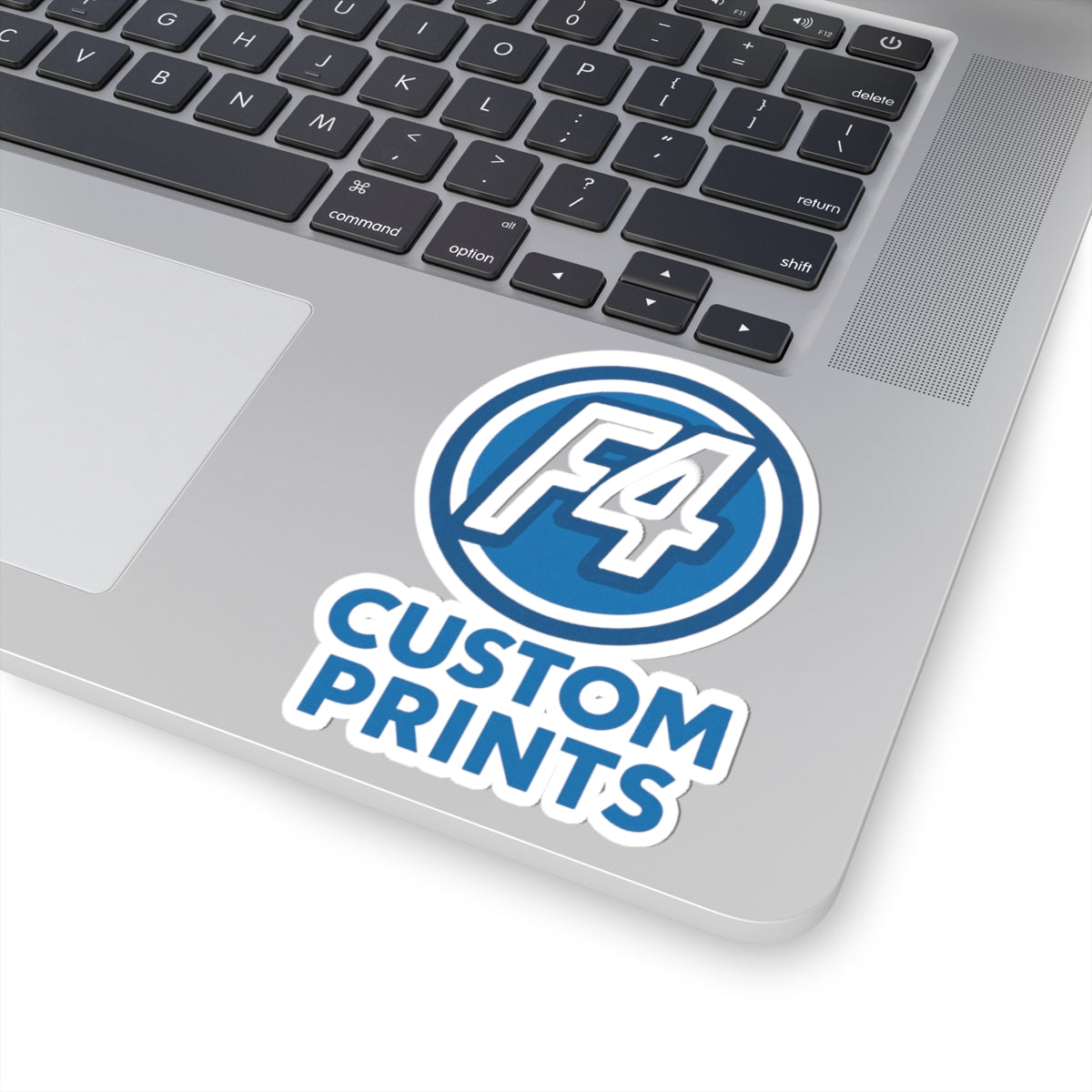 Custom Kiss Cut Vinyl Sticker | Logo Stickers by F4 Custom Prints