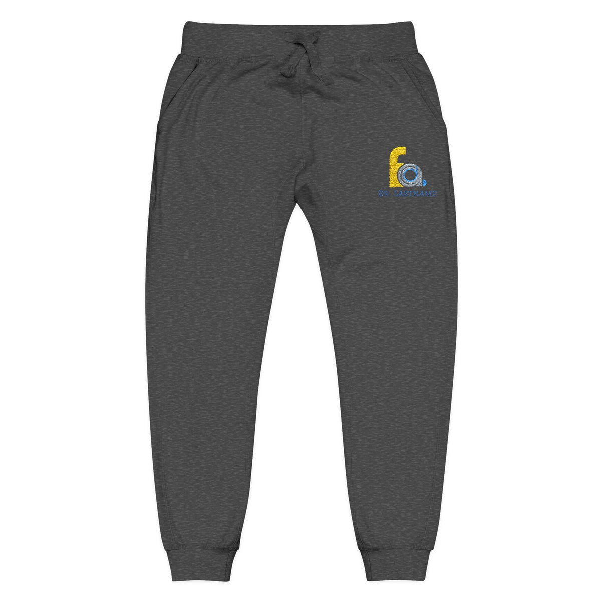 FACD Embroidered Logo Sweatpants -Personalized