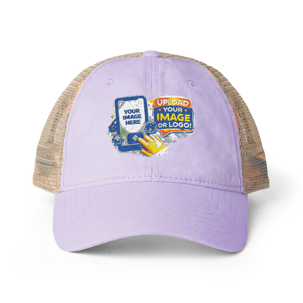 Custom Logo Embroidered Womens Mesh Hat | Ponytail Fit