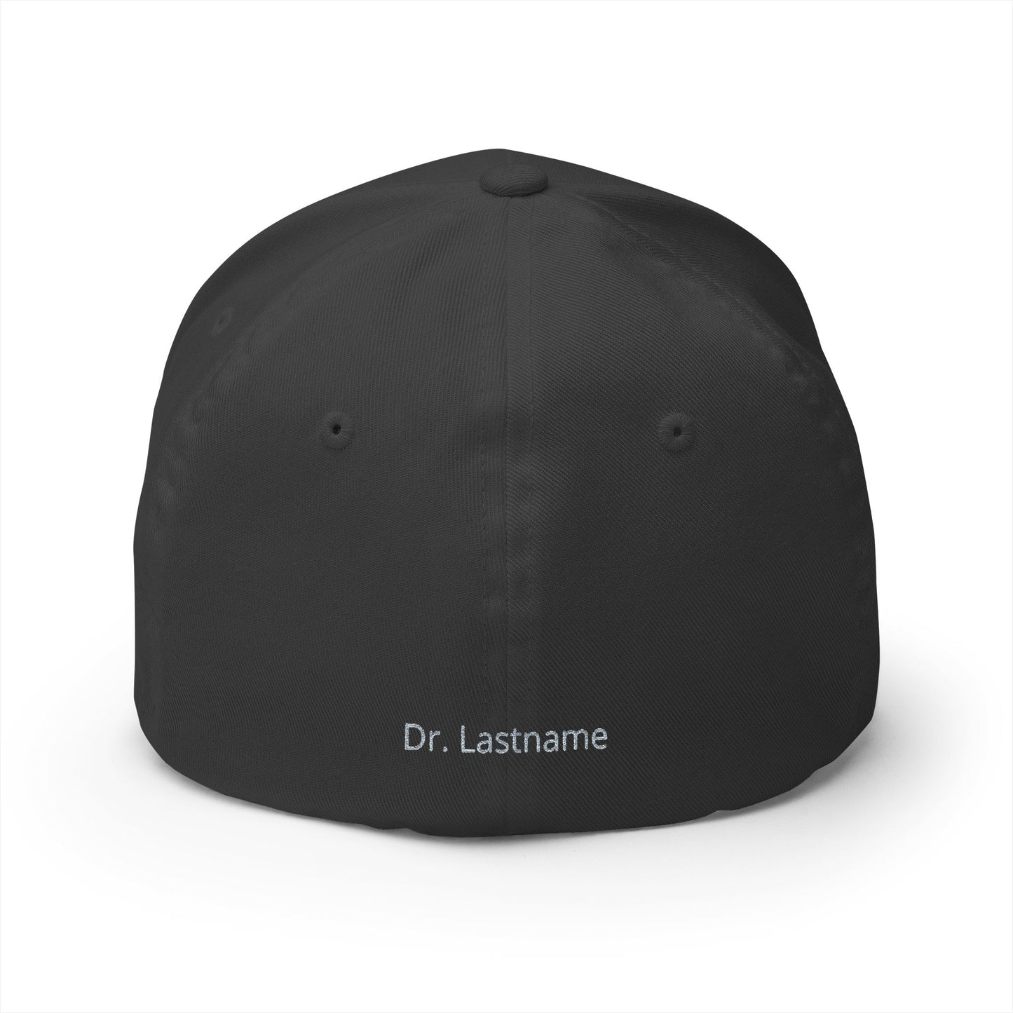 FACD Logo Embroidered FlexFit Hat- Personalised name on the back