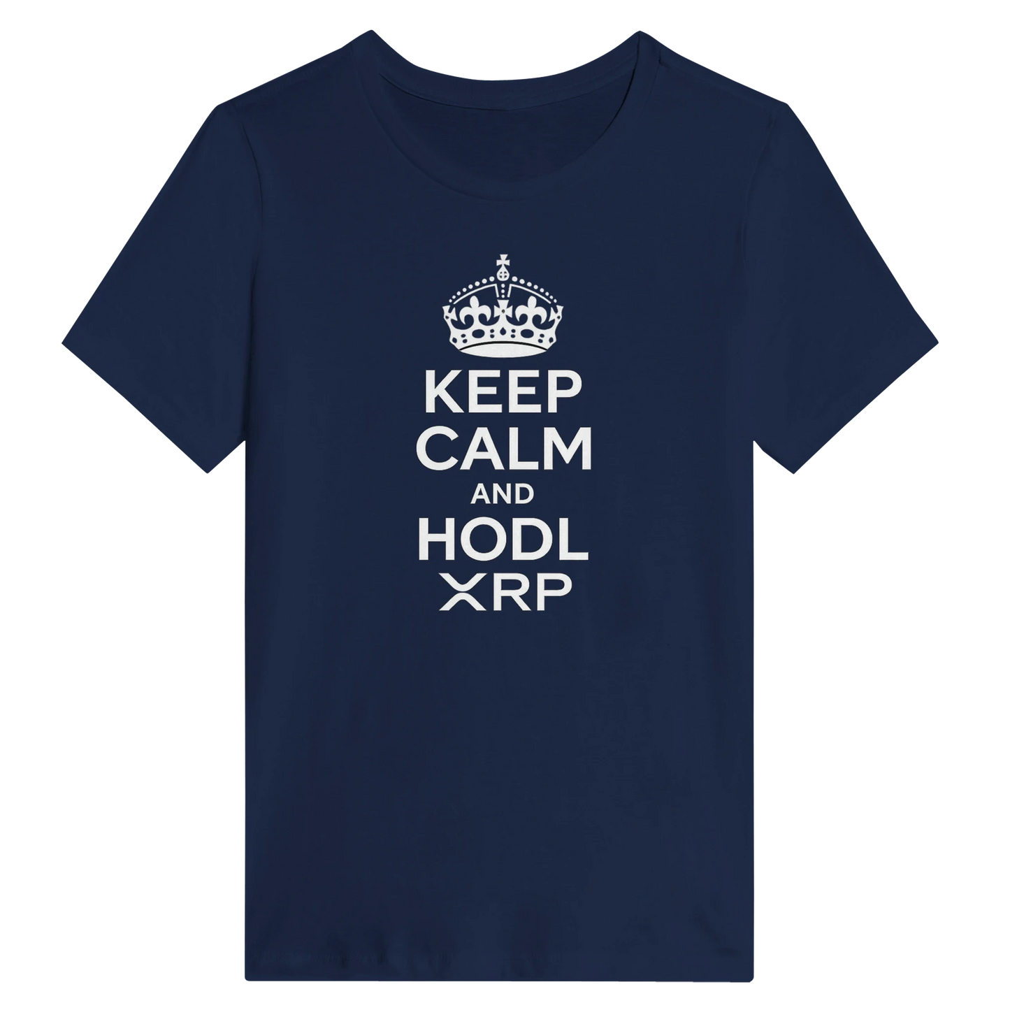 Women’s Keep Calm and HODL XRP T-Shirt