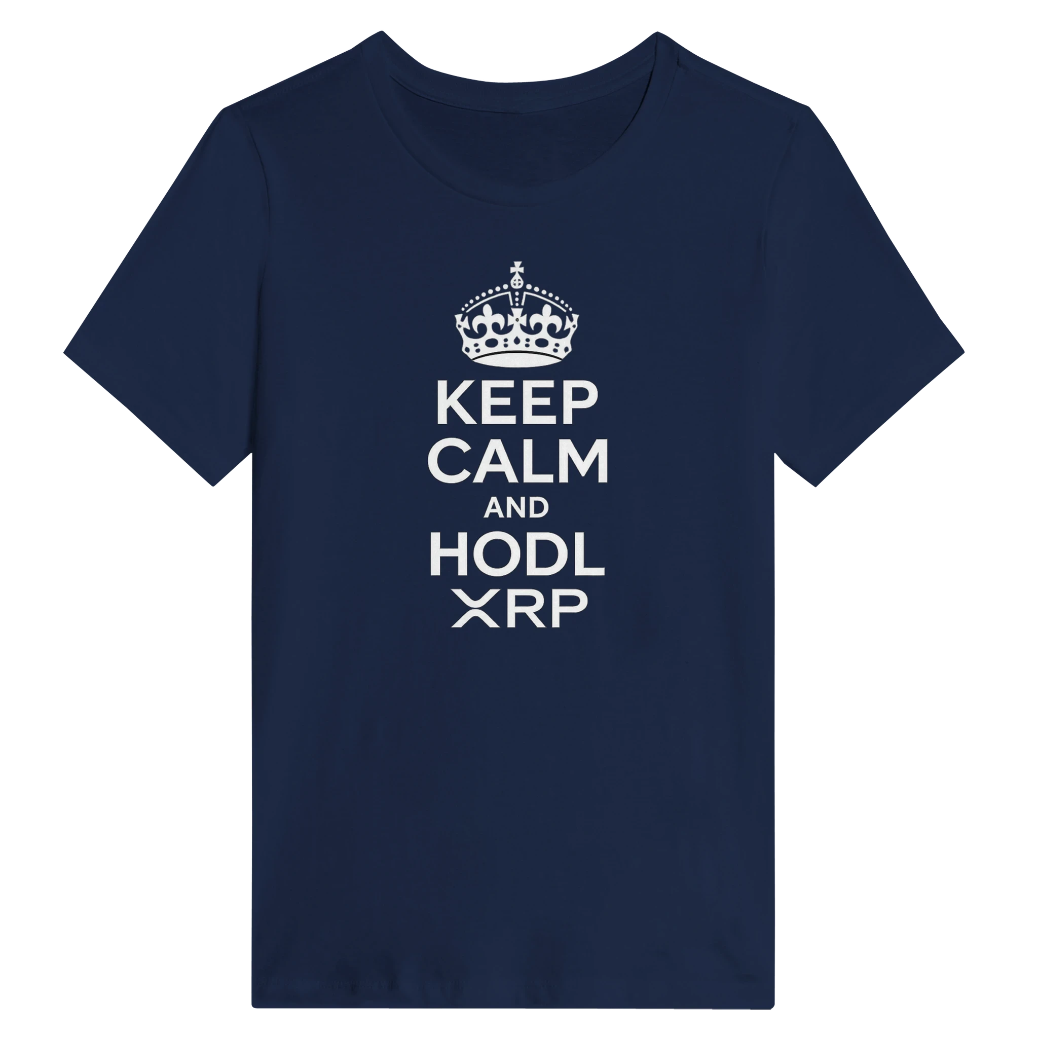 Women’s Keep Calm and HODL XRP T-Shirt