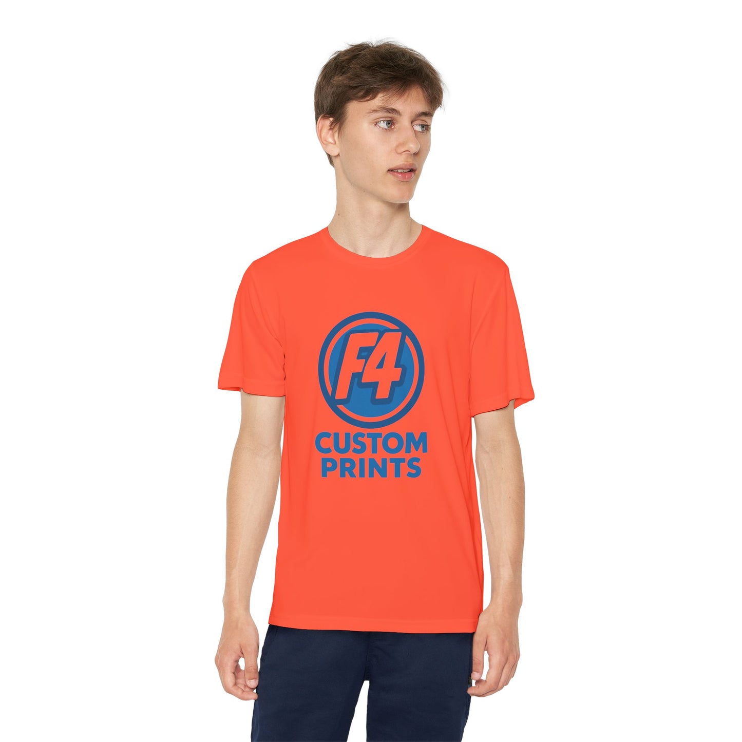 Personalized Name Custom Youth Dryfit Shirt | Sports Wear by F4