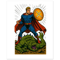 Crypto Hero XRP Fine Art Poster