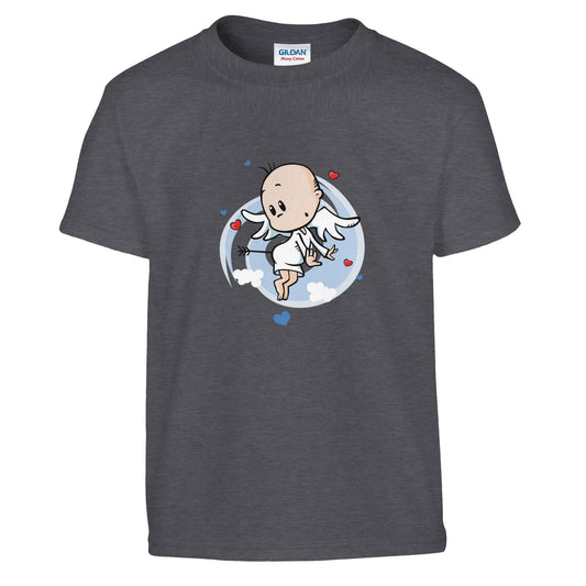 Little Cherub Kids T-Shirt – Adorable Angelic Design in Multiple Colors & Sizes