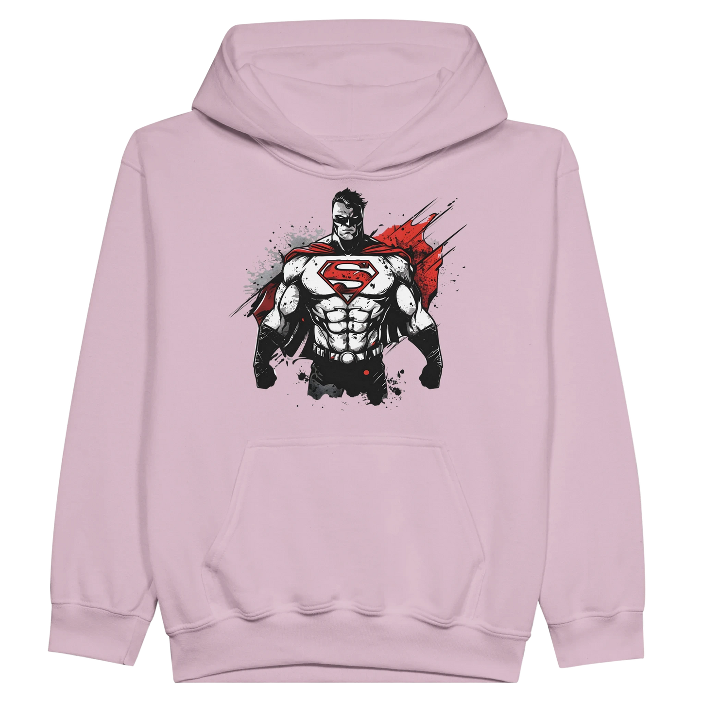Kids Shadow Superman Hoodie