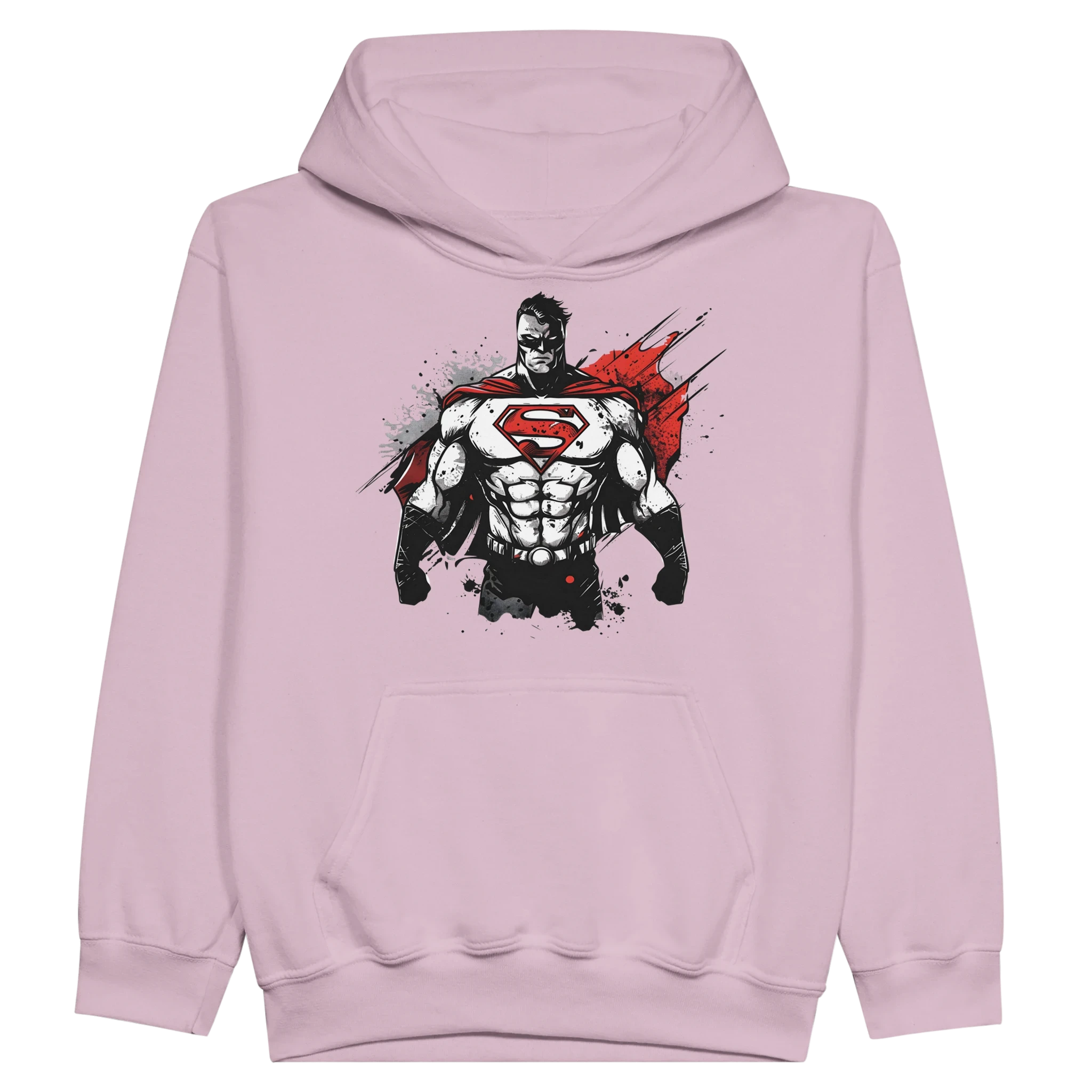 Kids Shadow Superman Hoodie