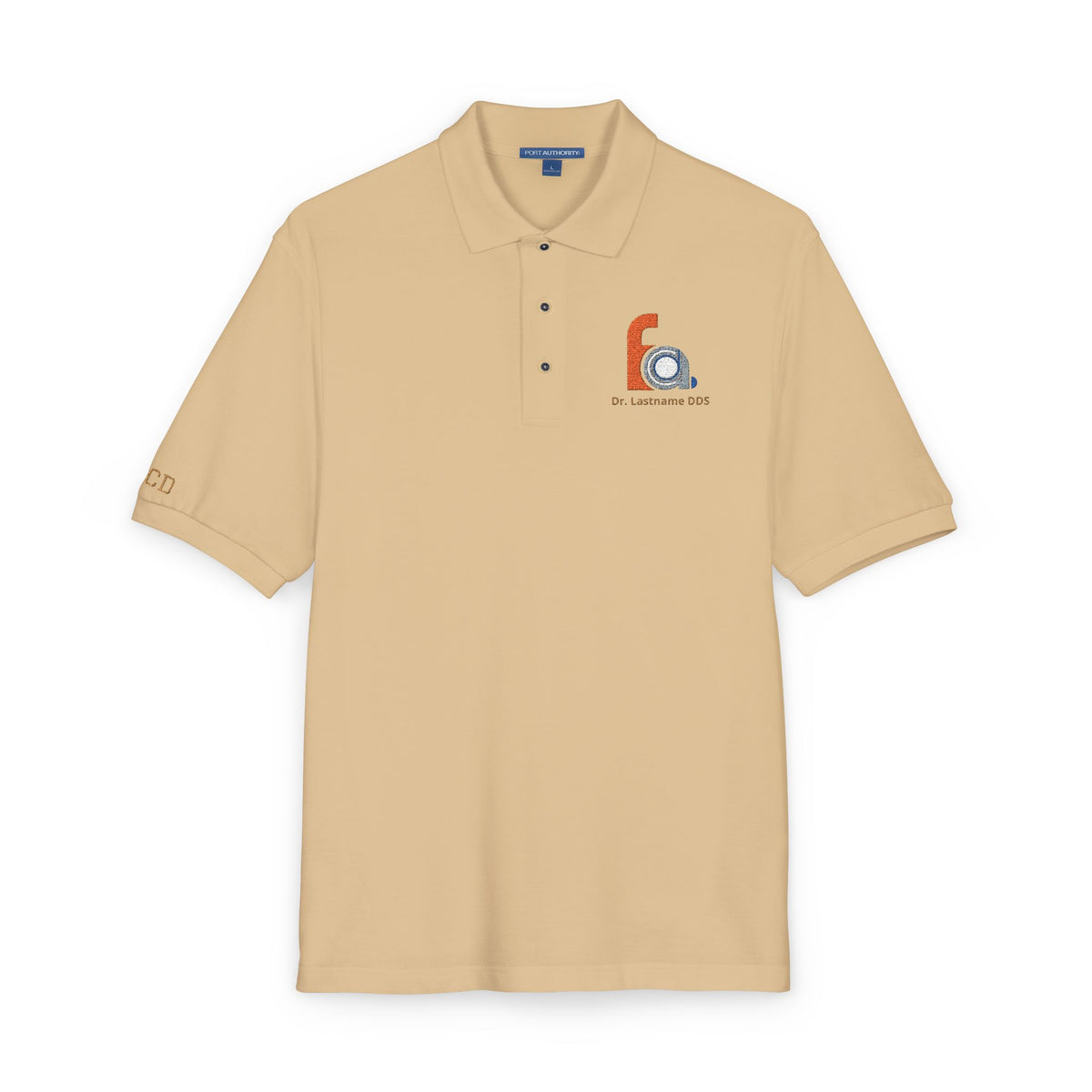 FACD Personalized Embroidered Polo | Custom Name Logo Shirt