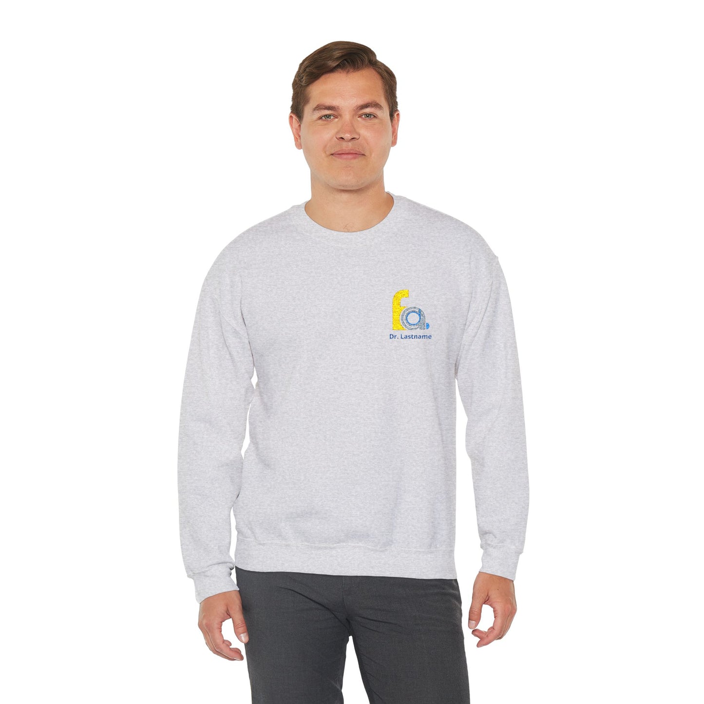 FACD Embroidered Logo Personalized Sweatshirt