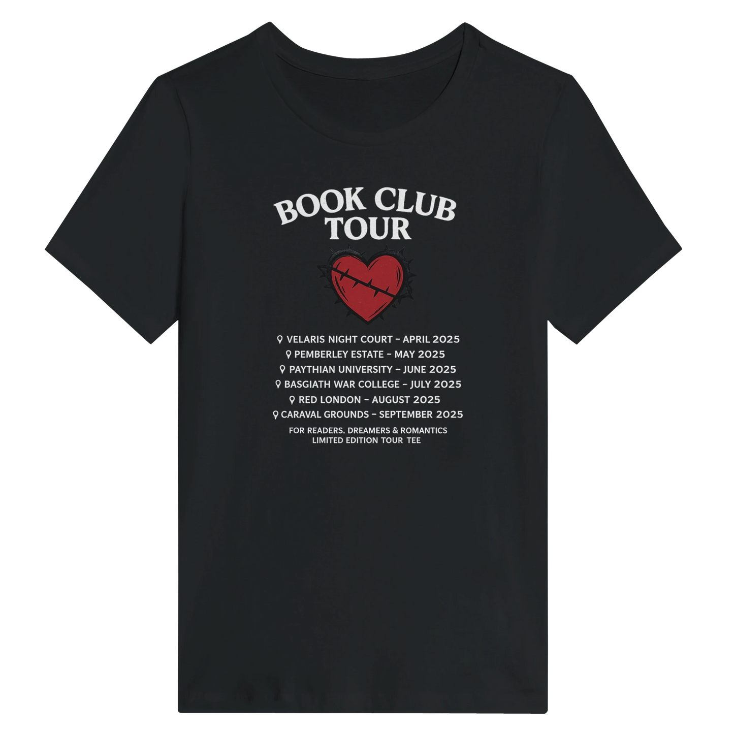 Women’s Fantasy Book Tour T-Shirt