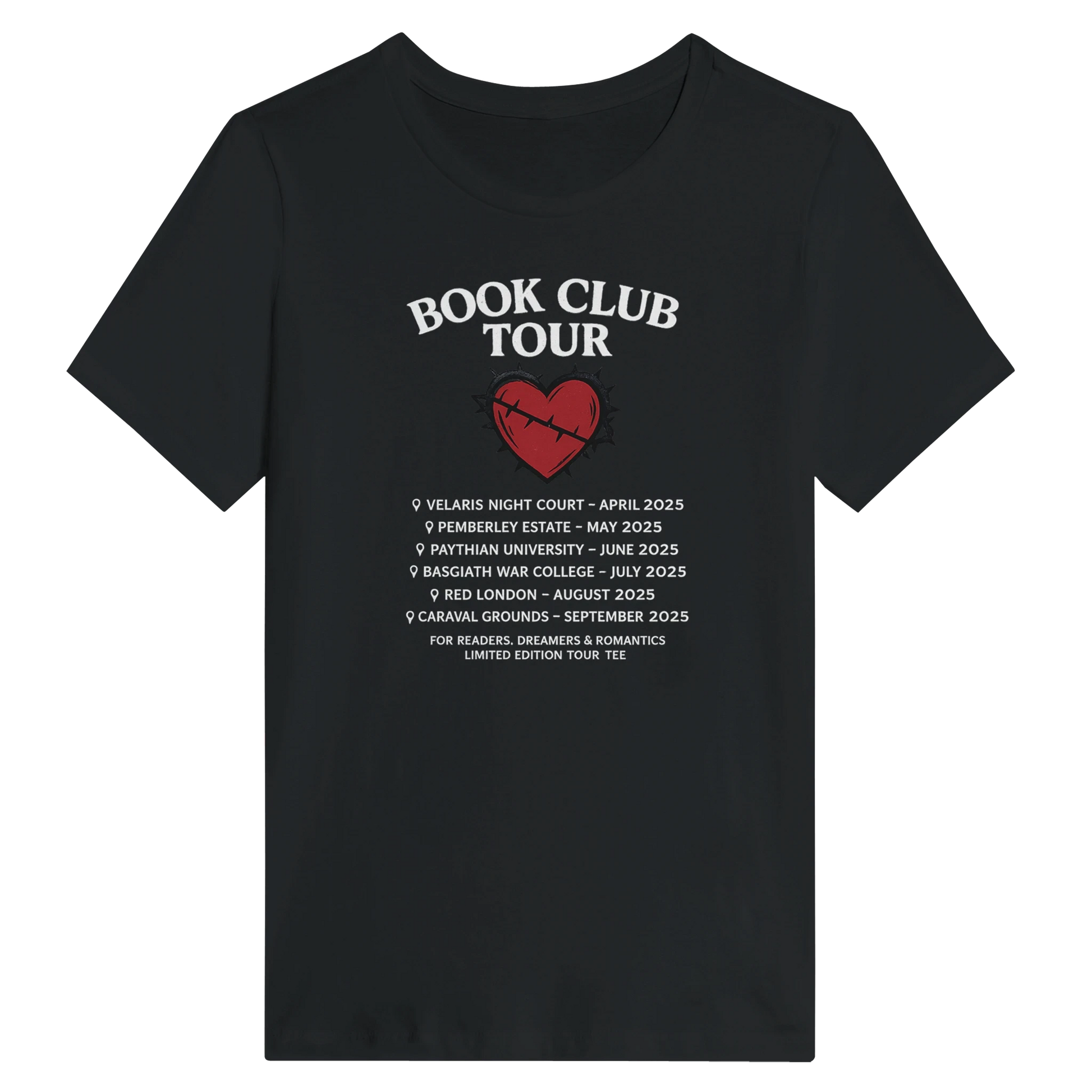 Women’s Fantasy Book Tour T-Shirt