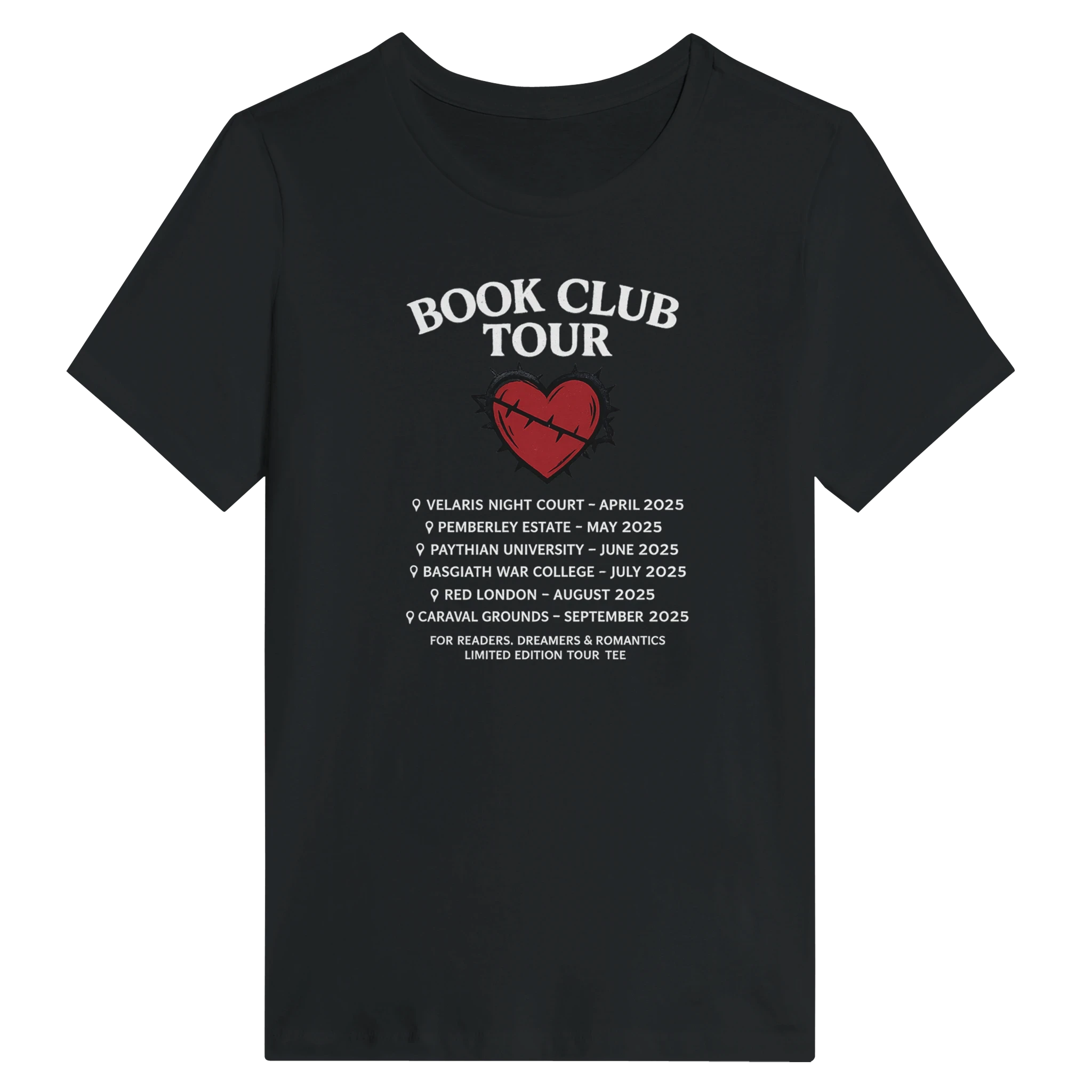 Women’s Fantasy Book Tour T-Shirt