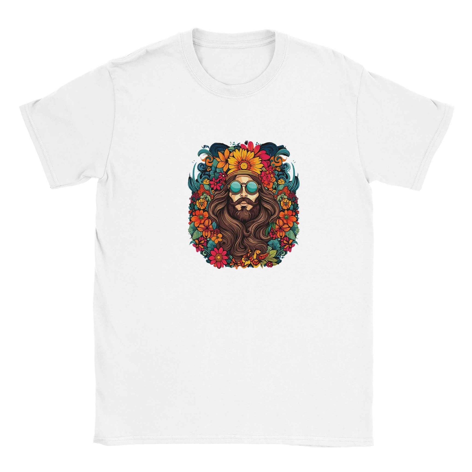 Psychedelic Hippie Jesus Graphic Tee – Premium Comfort & Bold Style for Everyday Wear
