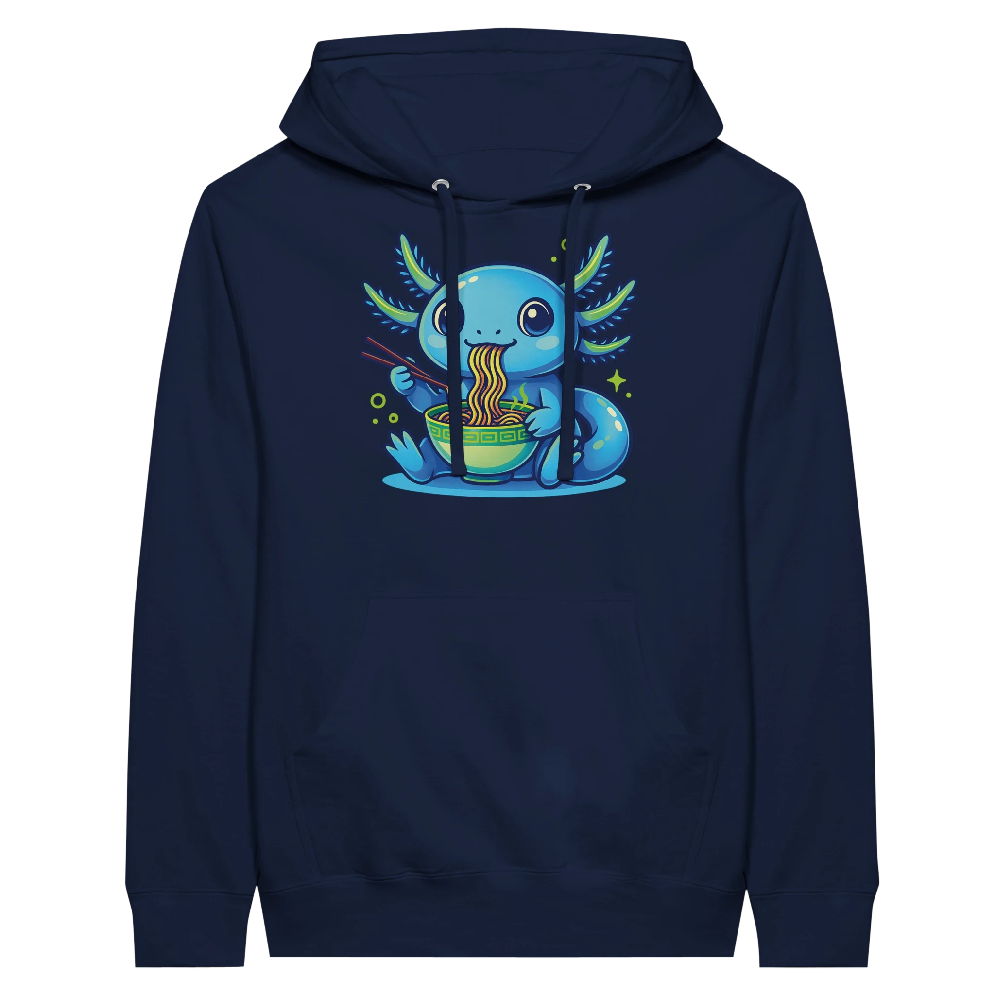 Kawaii Axolotl Ramen Hoodie