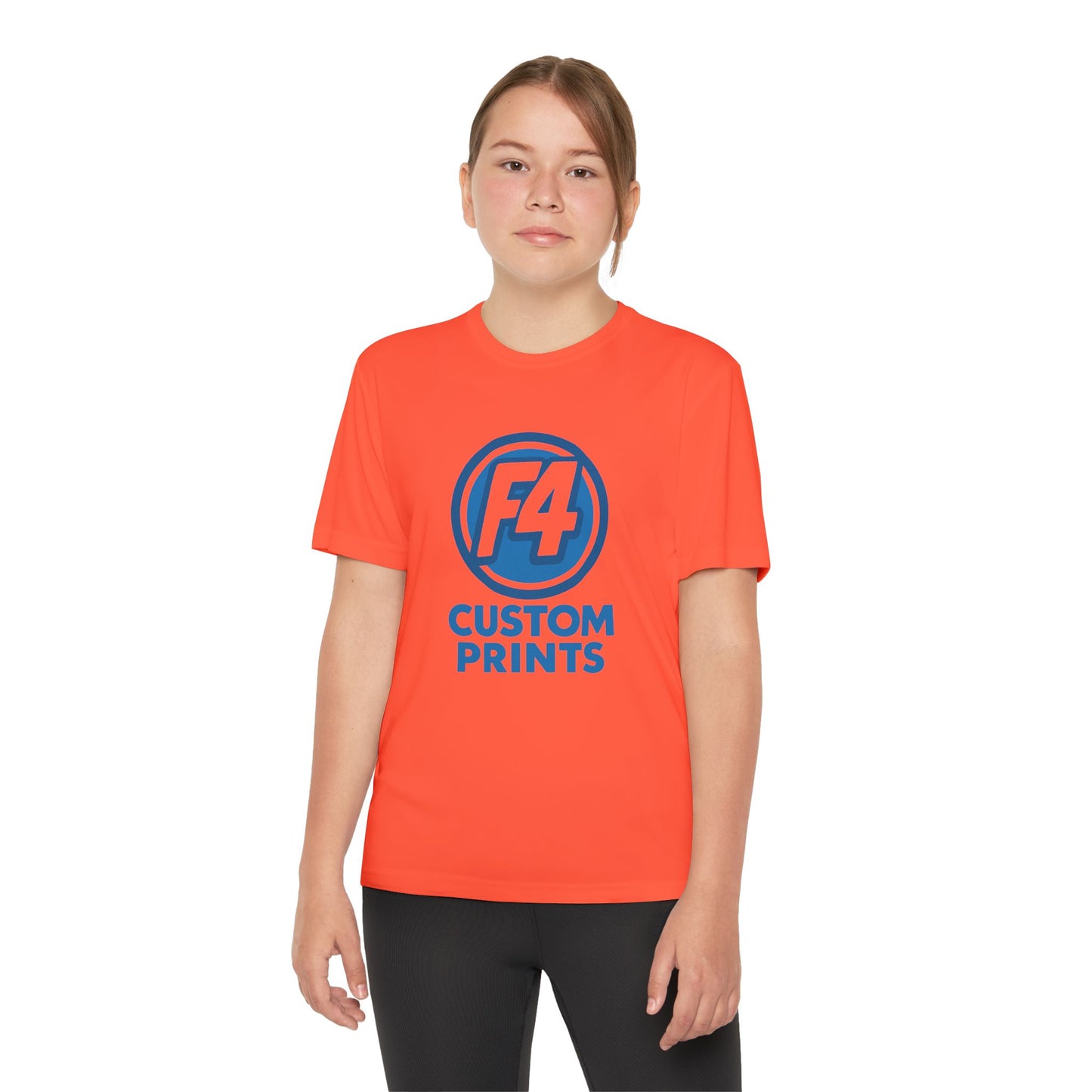 Personalized Name Custom Youth Dryfit Shirt | Sports Wear by F4