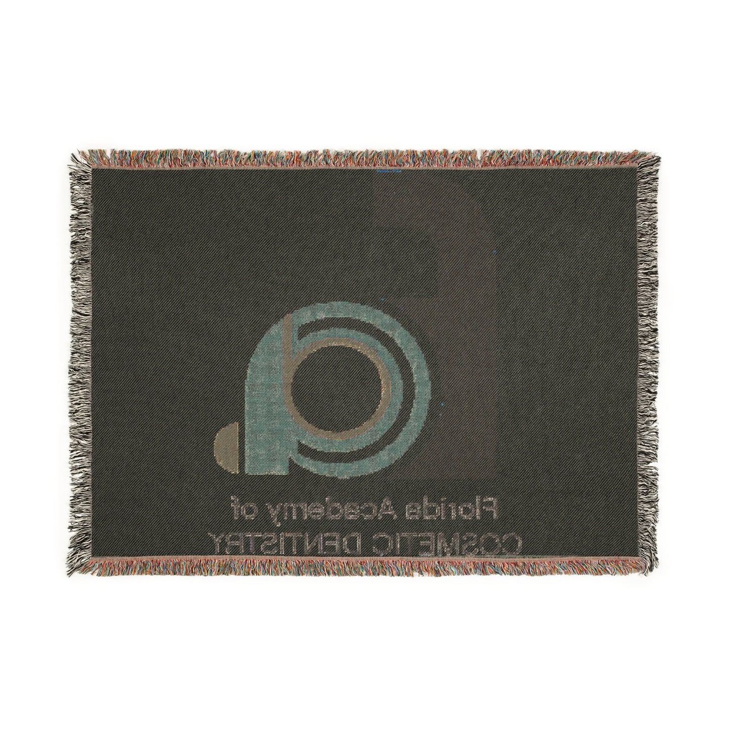 FACD Logo Woven Blanket | Cotton Throw Blanket by F4