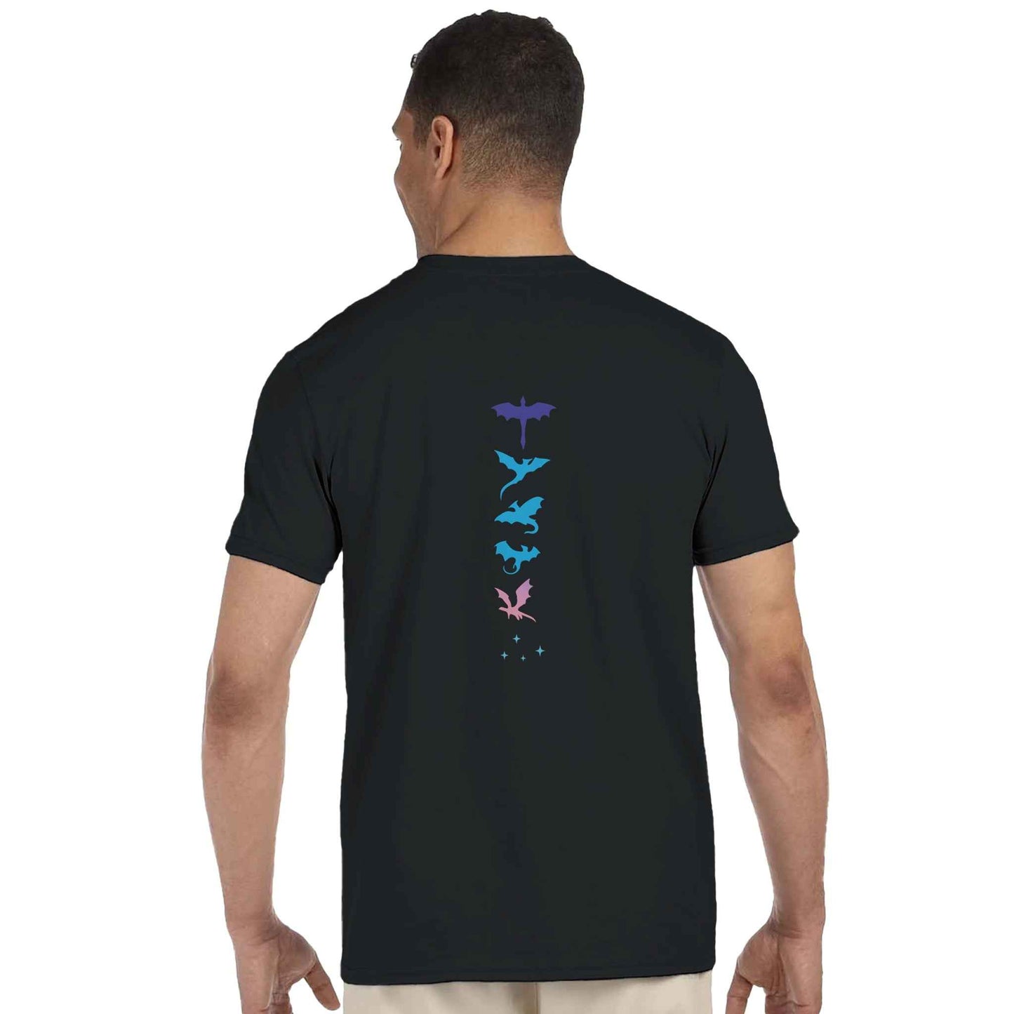 "Onyx Storm" Bookish T-Shirt – Mythical Dragon Reader Design