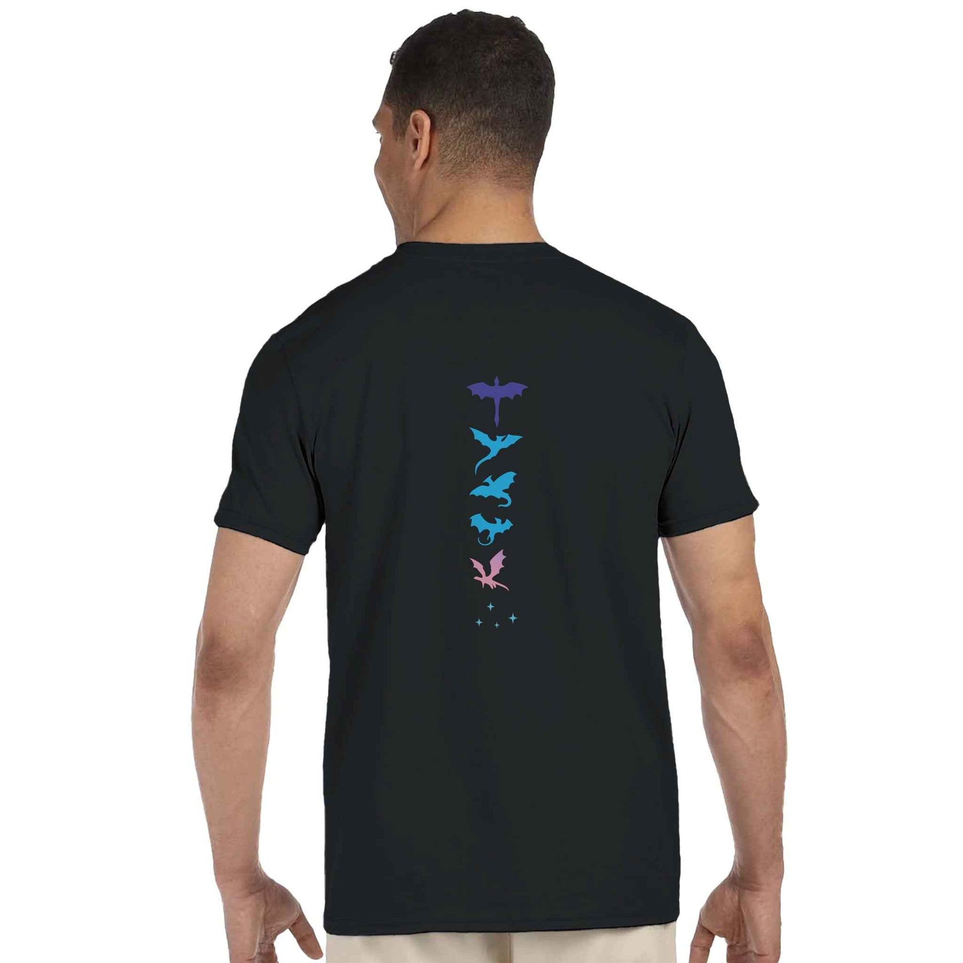 "Onyx Storm" Bookish T-Shirt – Mythical Dragon Reader Design