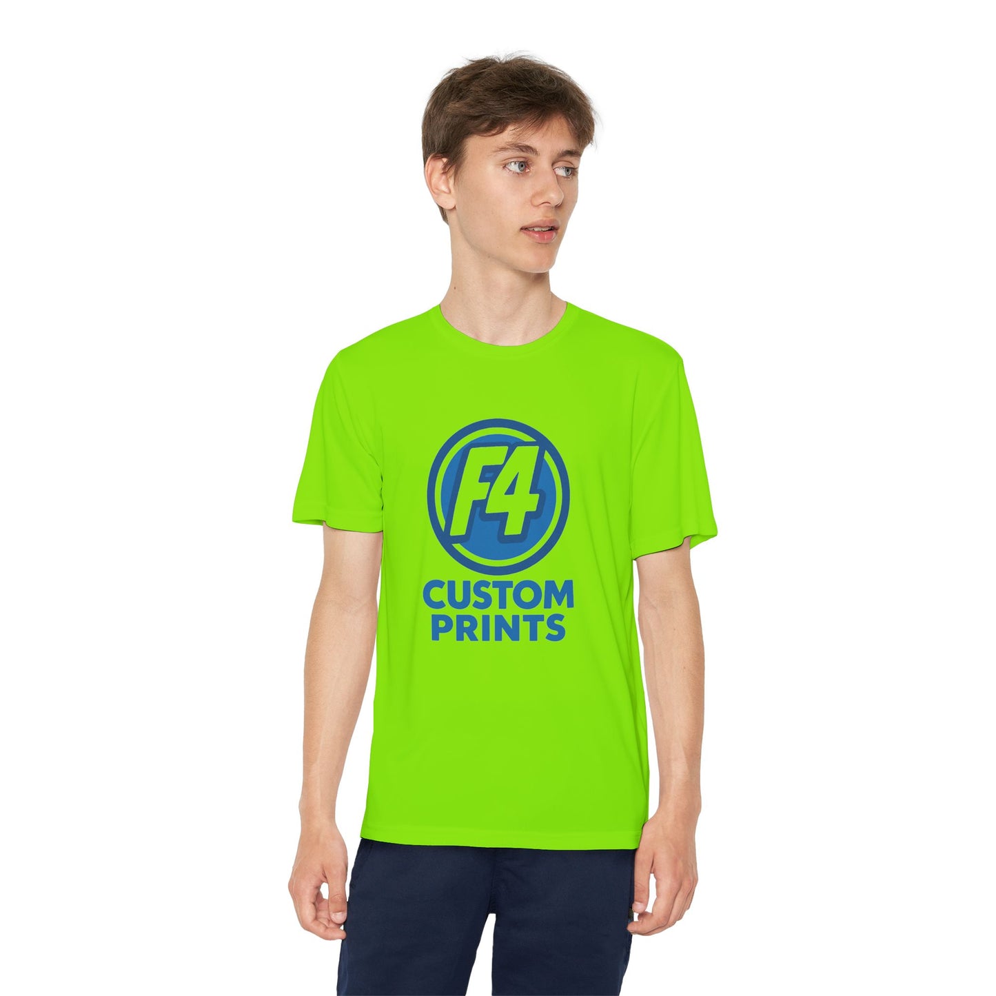 Personalized Name Custom Youth Dryfit Shirt | Sports Wear by F4