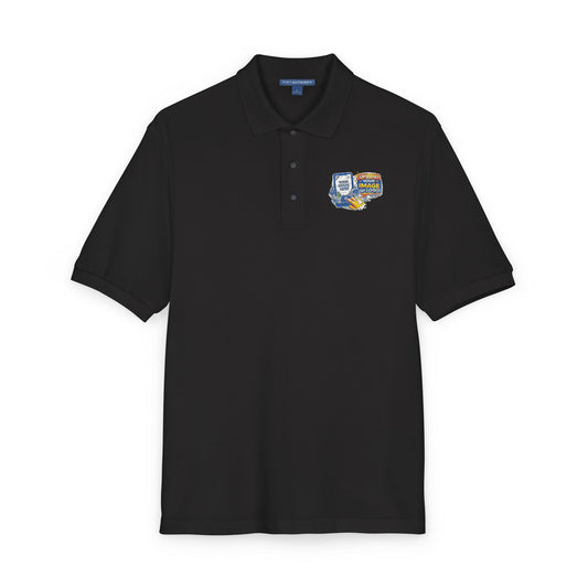 Custom Embroidered Polo-Upload your own Logo/Image