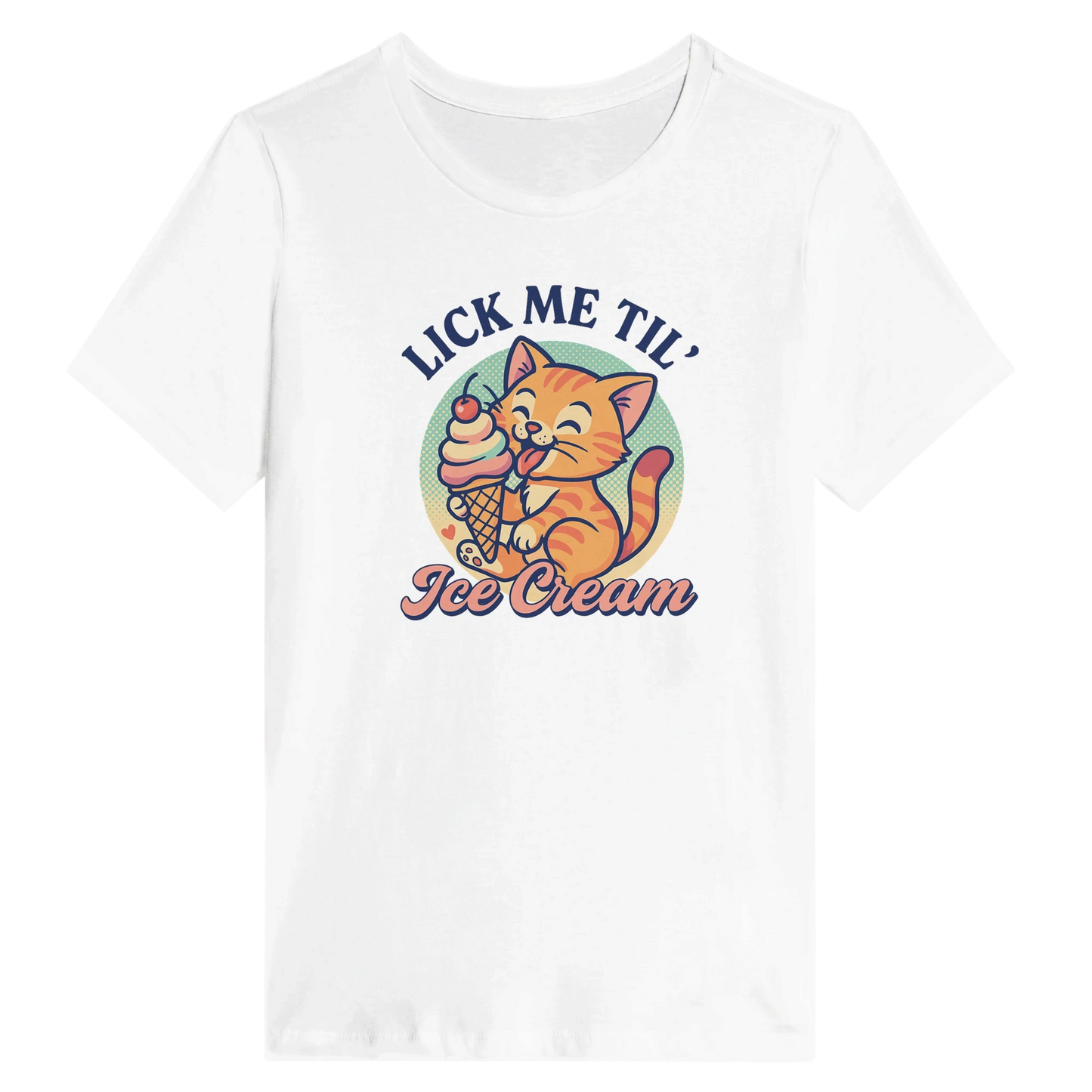 Women’s Til’ Ice Cream Cat T-Shirt