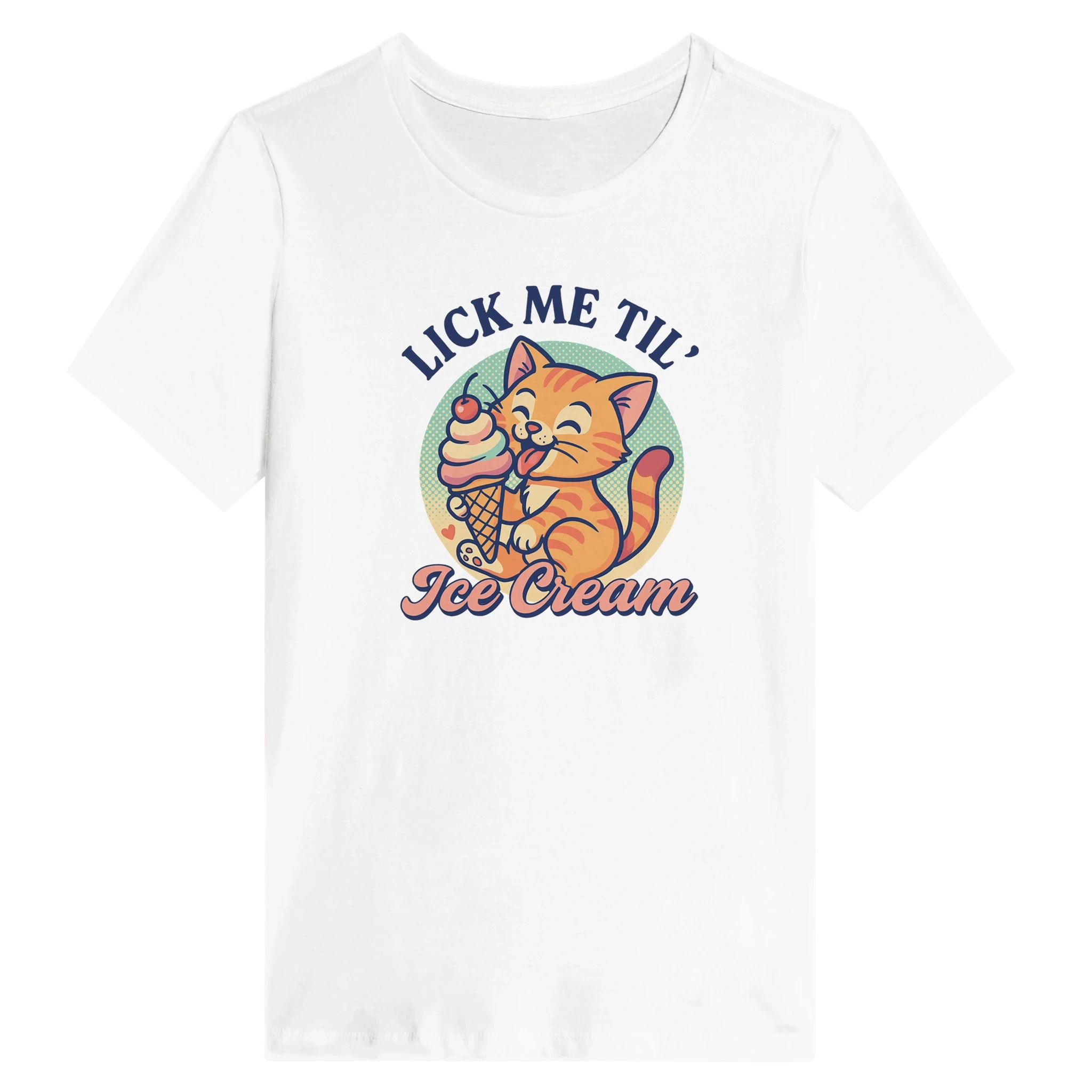 Women’s Til’ Ice Cream Cat T-Shirt