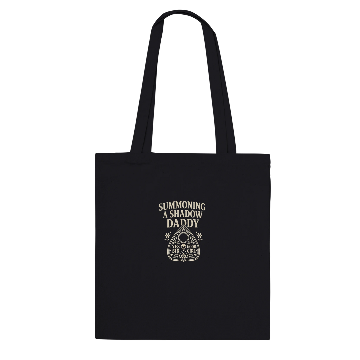 Summoning a Shadow Daddy Bookish Tote Bag - F4 Custom Prints