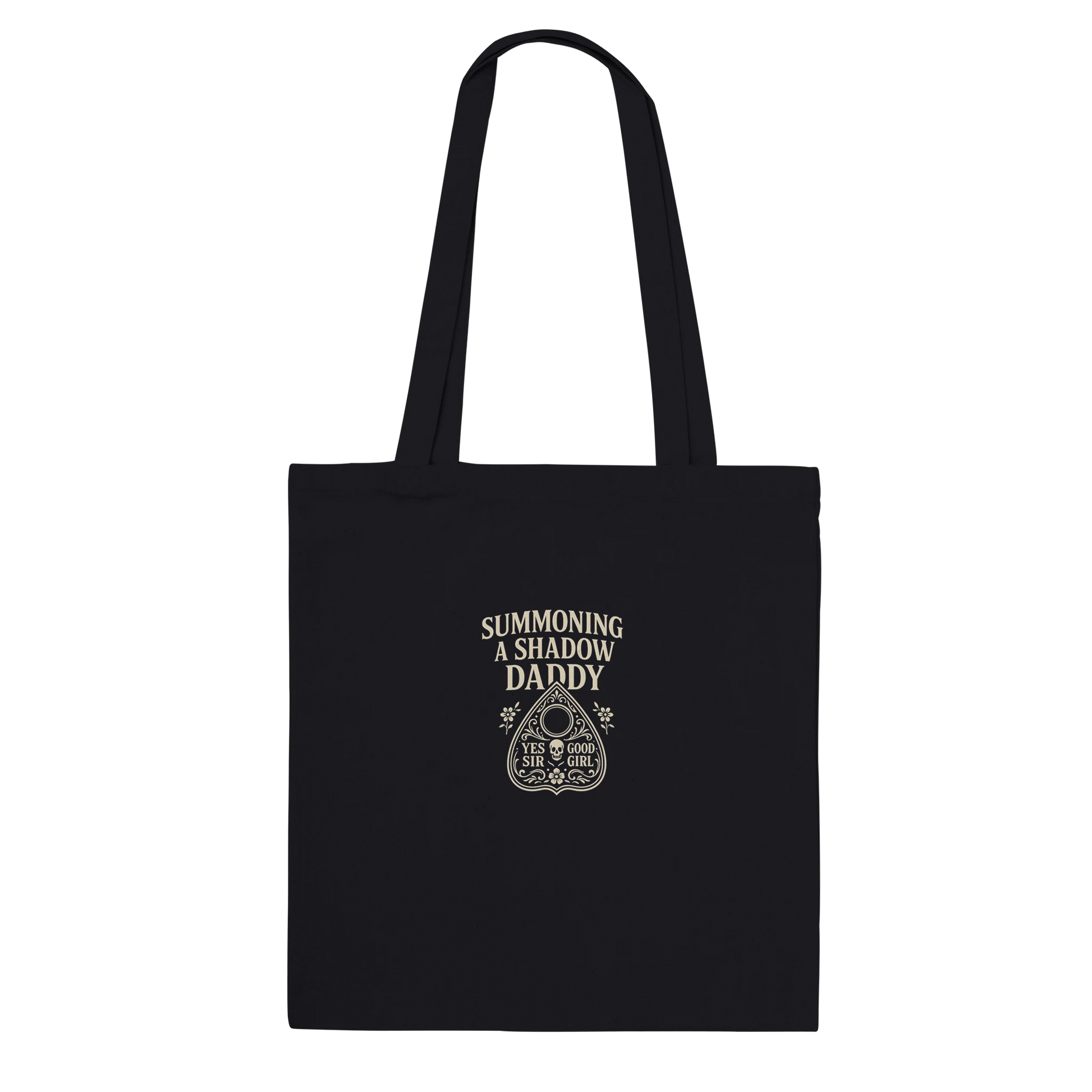 Summoning a Shadow Daddy Bookish Tote Bag - F4 Custom Prints