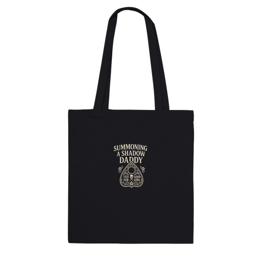 Summoning a Shadow Daddy Bookish Tote Bag - F4 Custom Prints