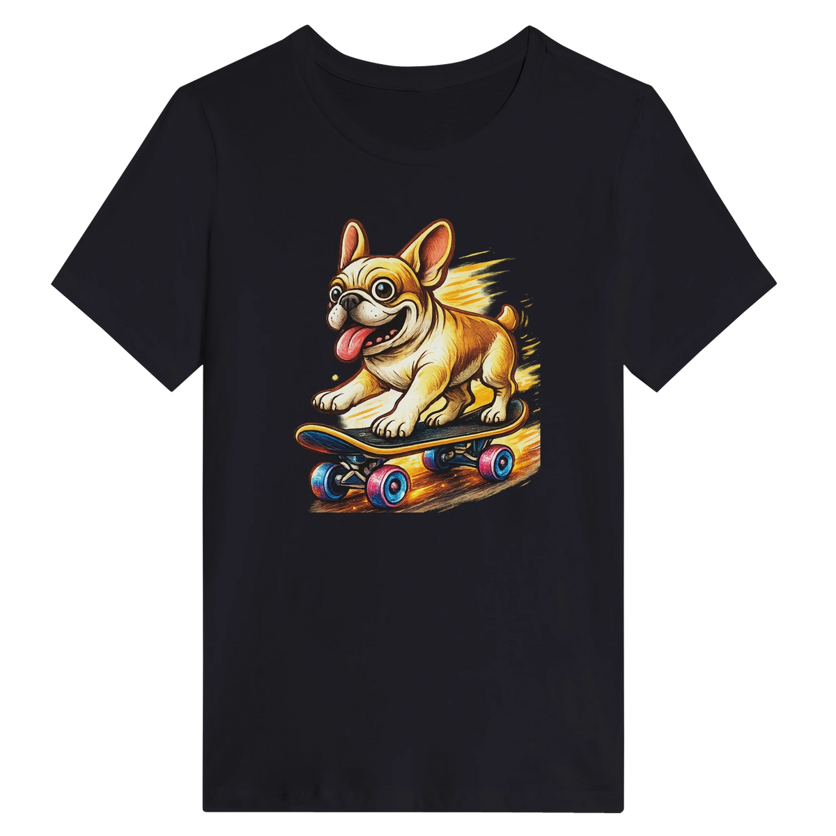 Women’s Skater Frenchie T-Shirt
