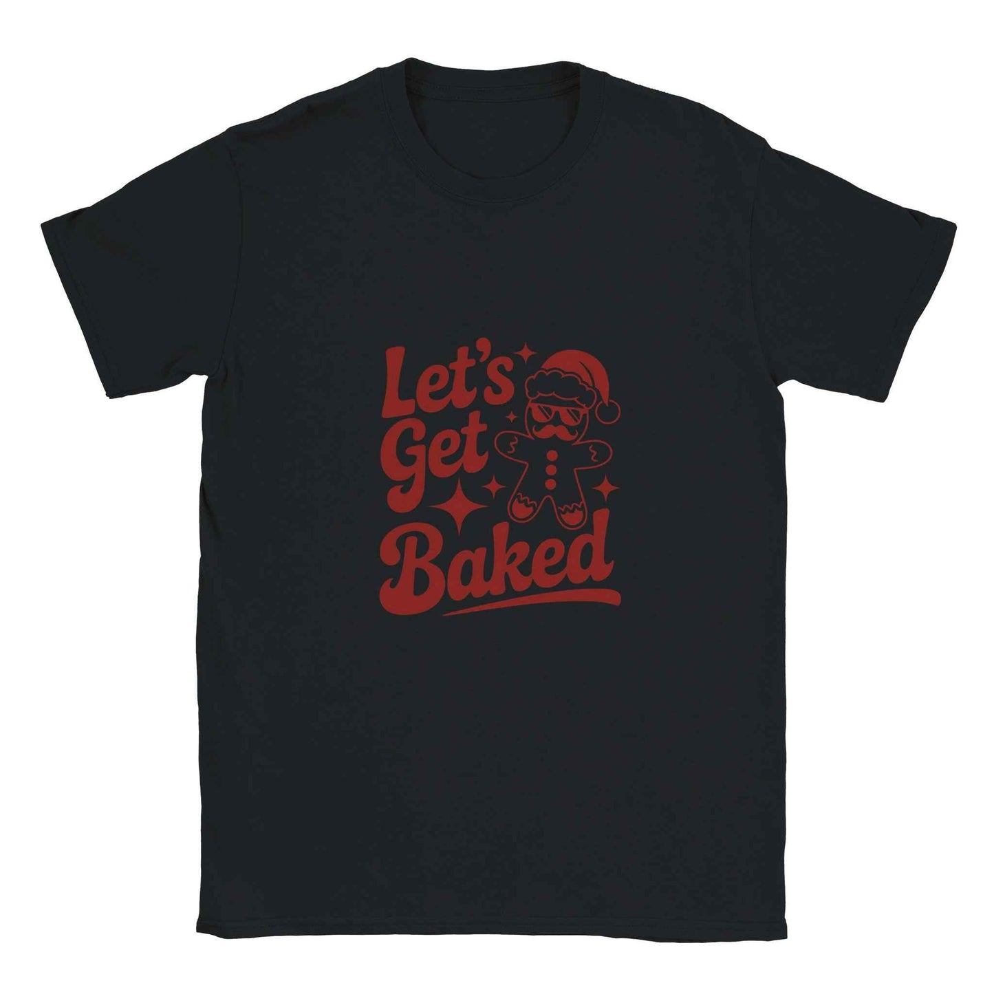 Let's Get Baked Christmas Shirt – Cool Gingerbread Man Holiday Graphic Tee