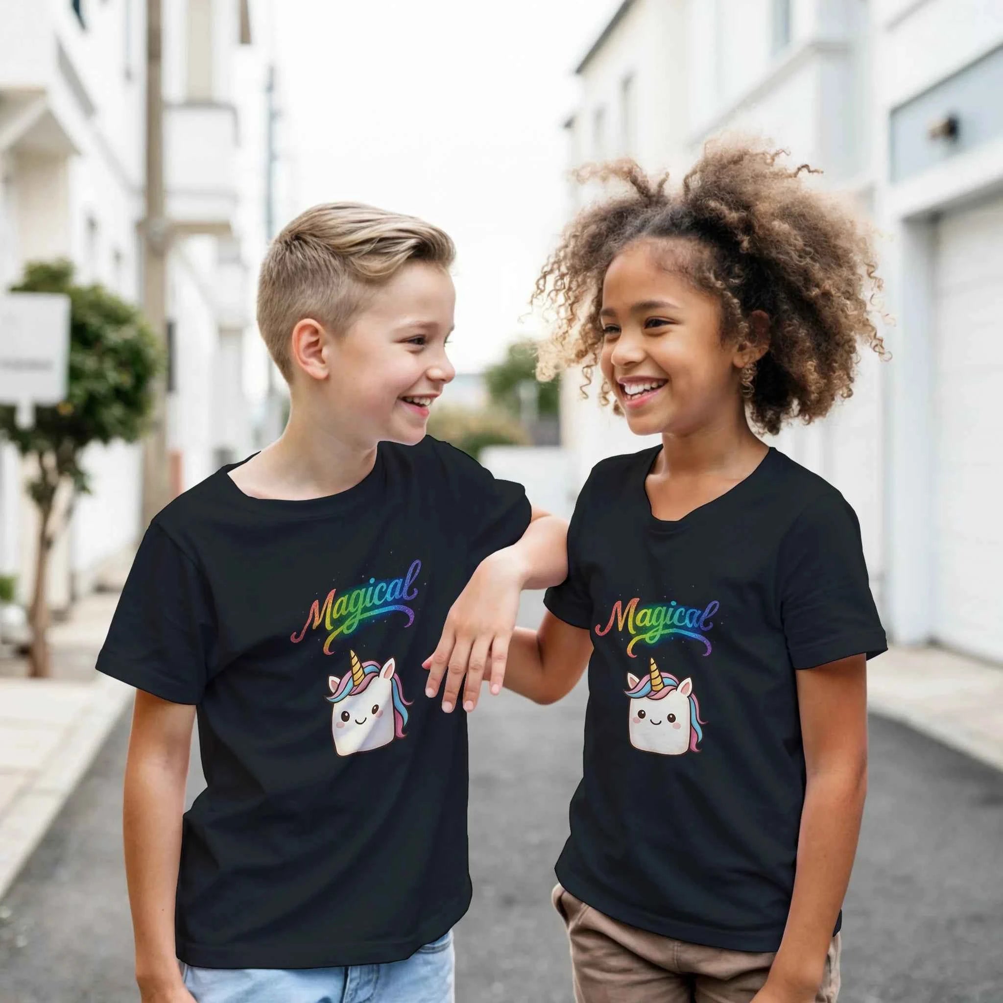 Magical Unicorn Rainbow Kids T-Shirt