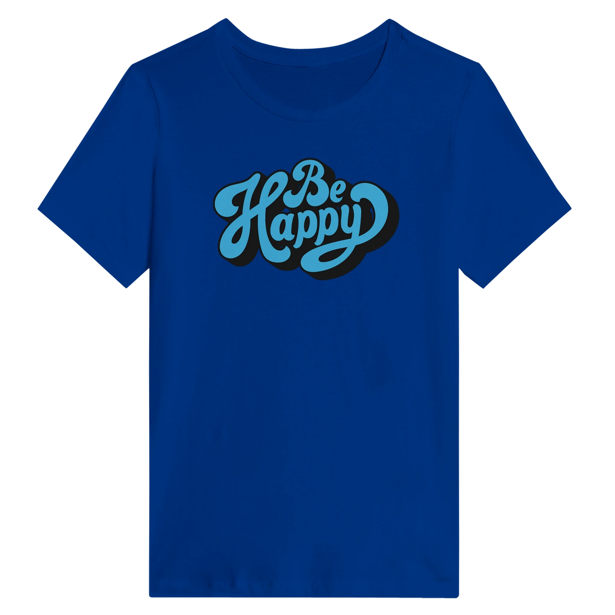 Women’s Be Happy Script T-Shirt