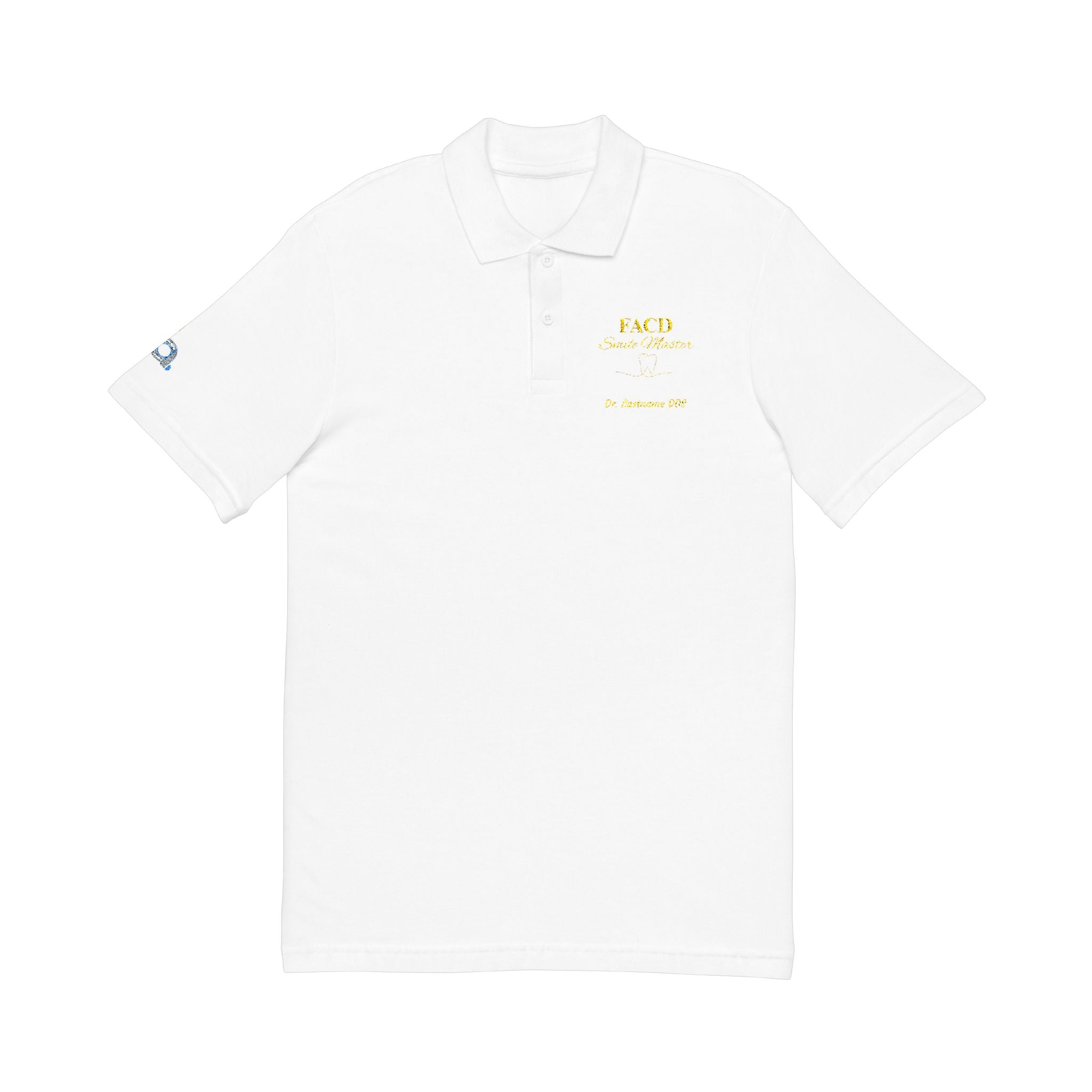 FACD Smile Masters Embroidered Polo — Personalized Name