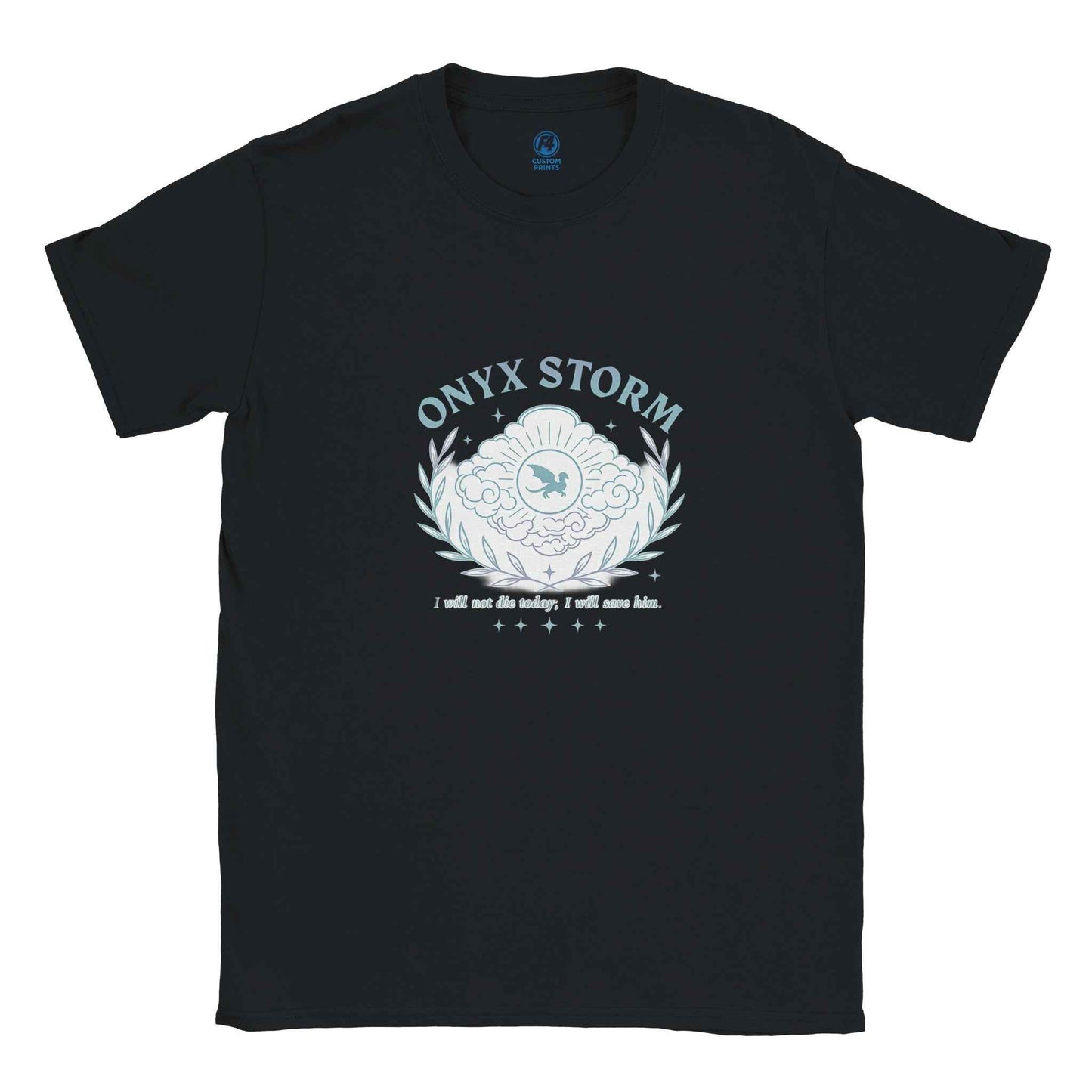 "Onyx Storm" Bookish T-Shirt – Mythical Dragon Reader Design