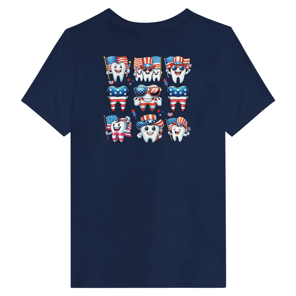 Personalized Dental 4th of July Women's Shirt