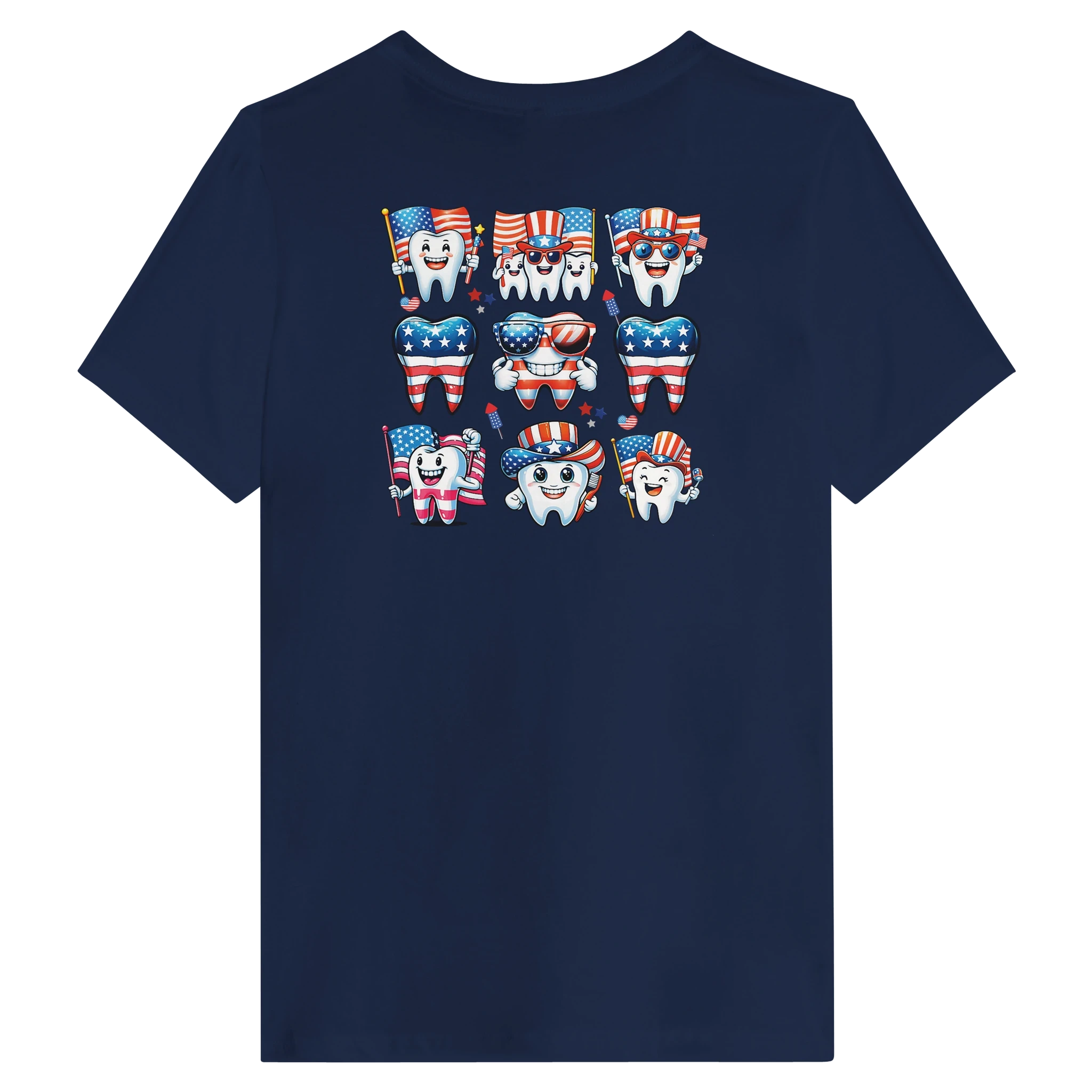 Personalized Dental 4th of July Women's Shirt