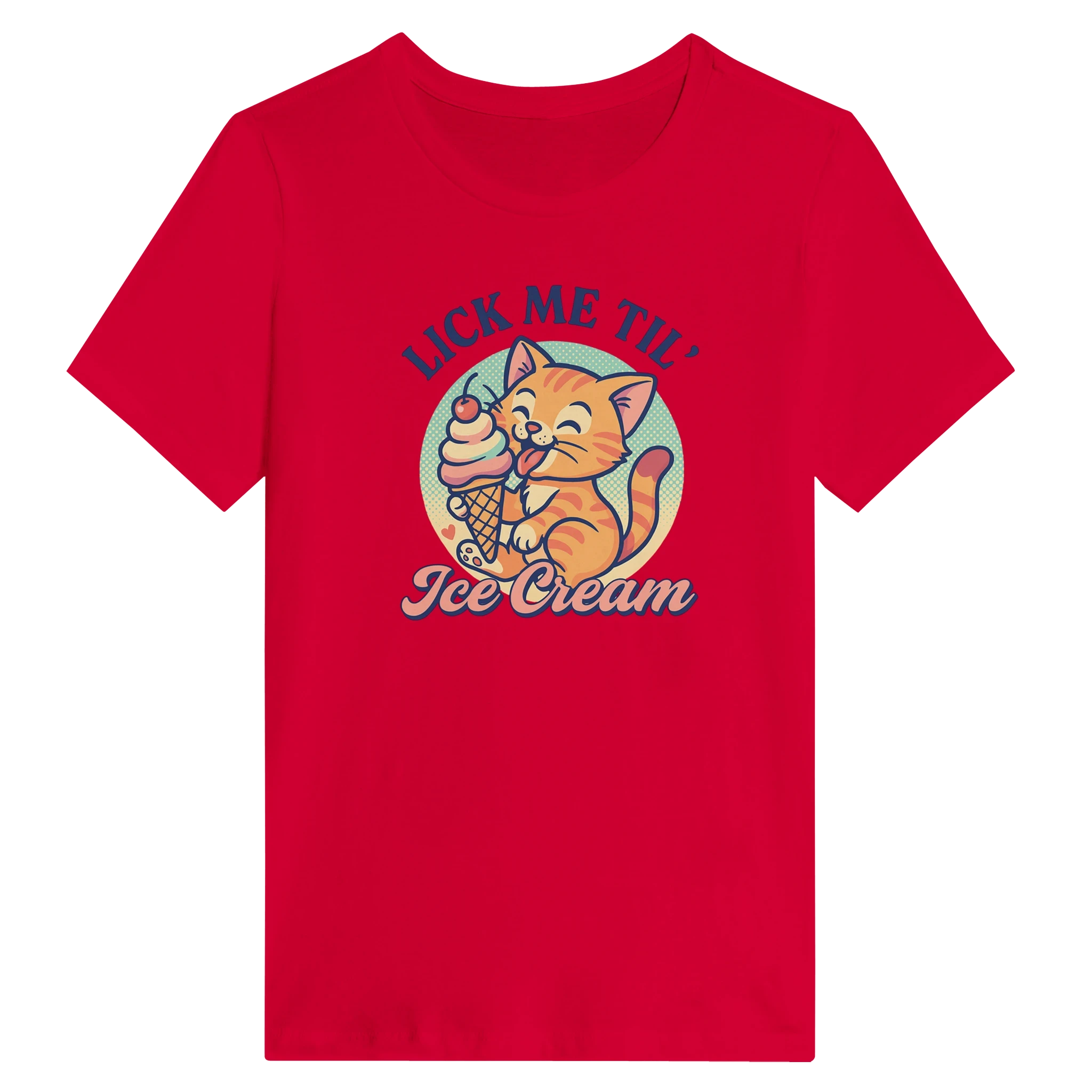 Women’s Til’ Ice Cream Cat T-Shirt