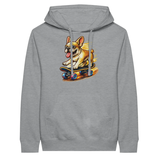 Skater Frenchie Hoodie