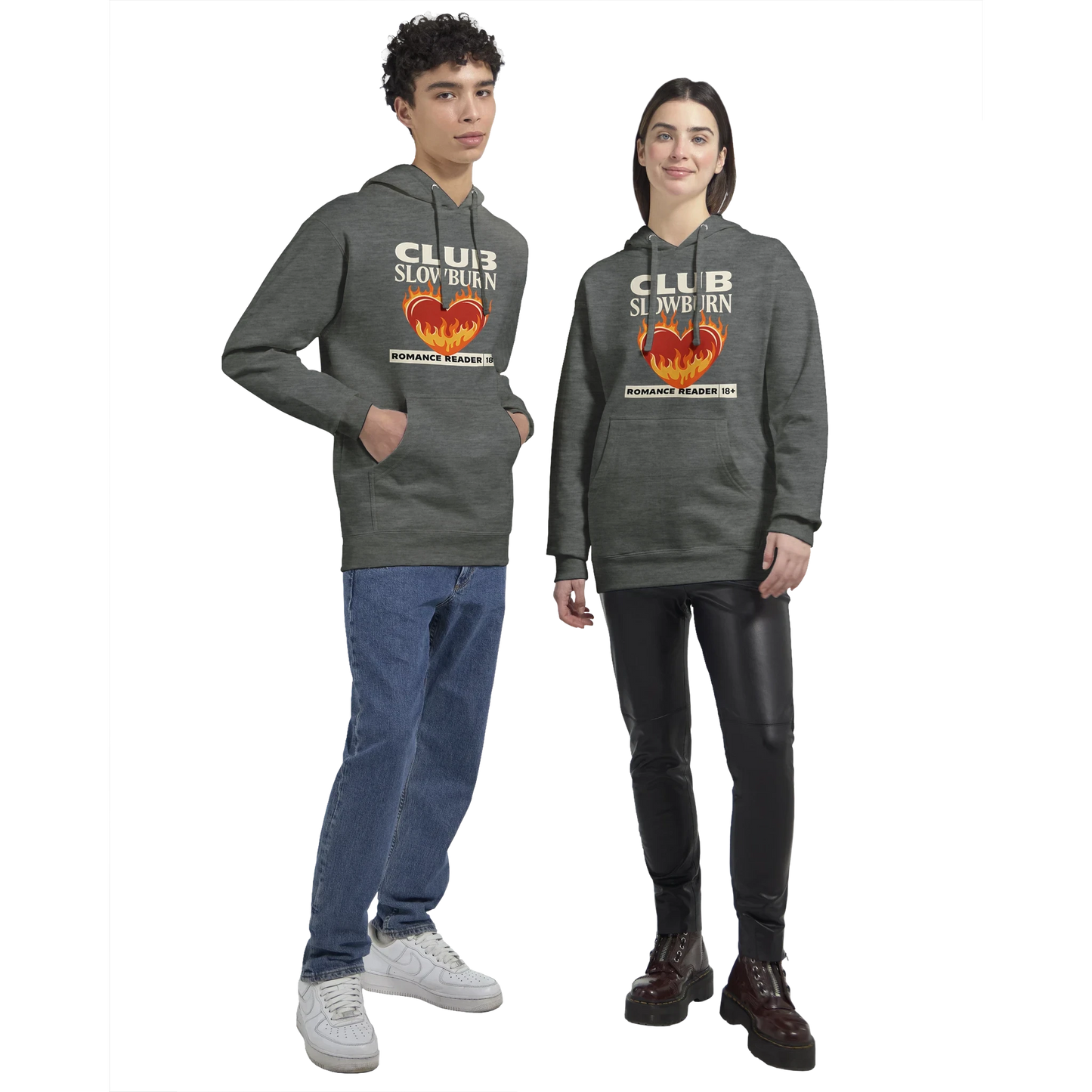 Slowburn Romance Reader Hoodie