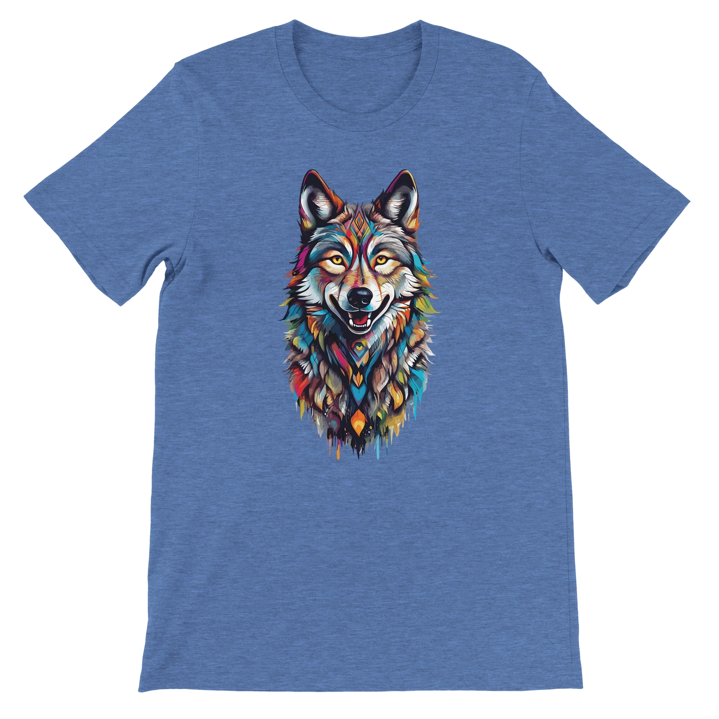 Cosmic Wolf Graphic T-Shirt