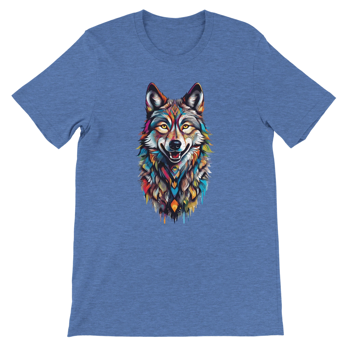 Cosmic Wolf Graphic T-Shirt
