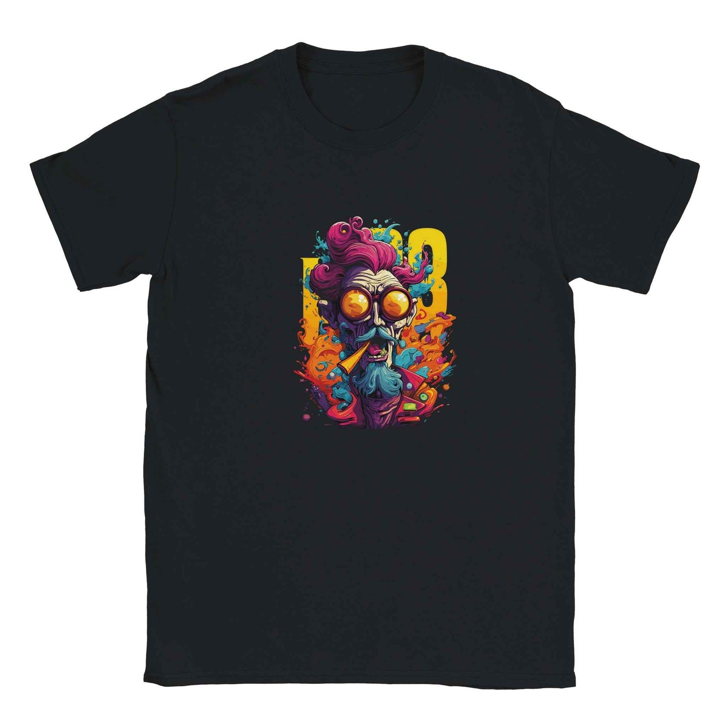 Abstract Mad Scientist Graphic Tee – Premium Comfort & Bold Style for Everyday Wear