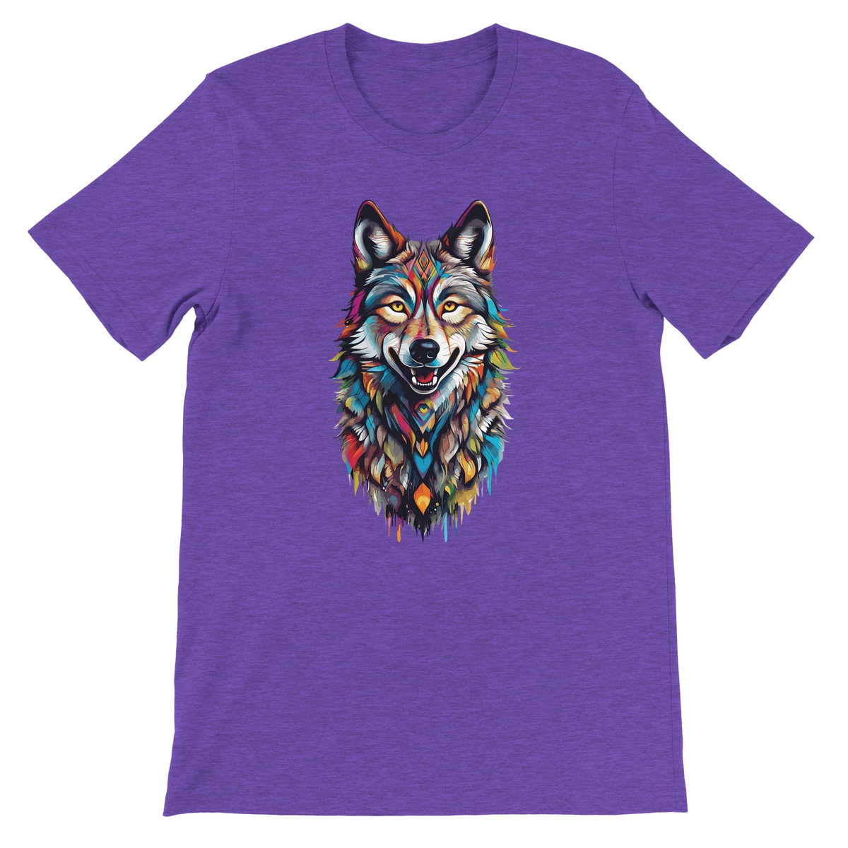 Cosmic Wolf Graphic T-Shirt
