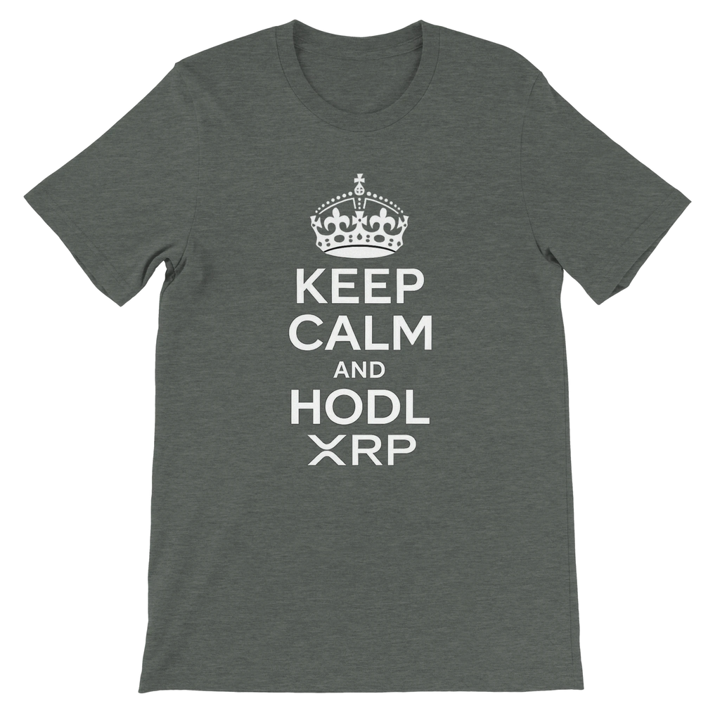 Keep Calm and HODL XRP T-Shirt