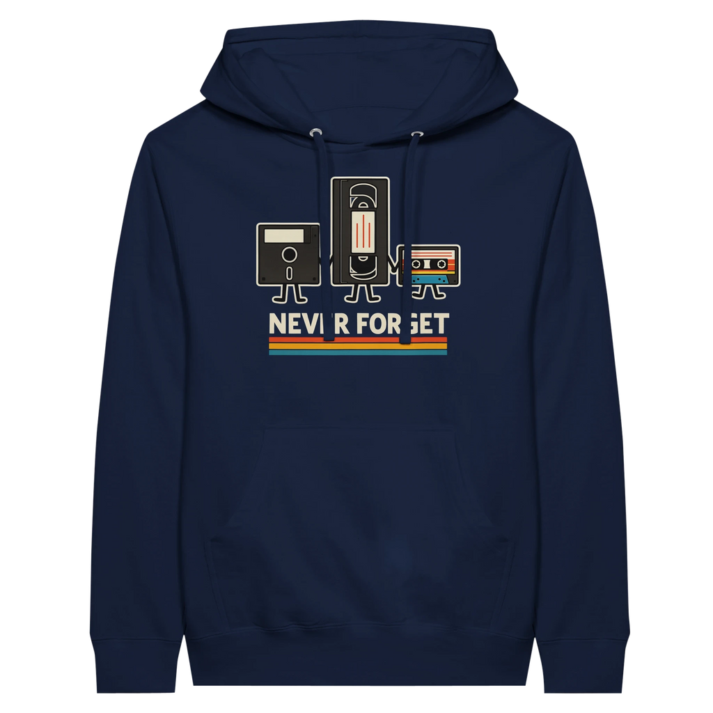 Retro Tech Squad Never Forget Hoodie