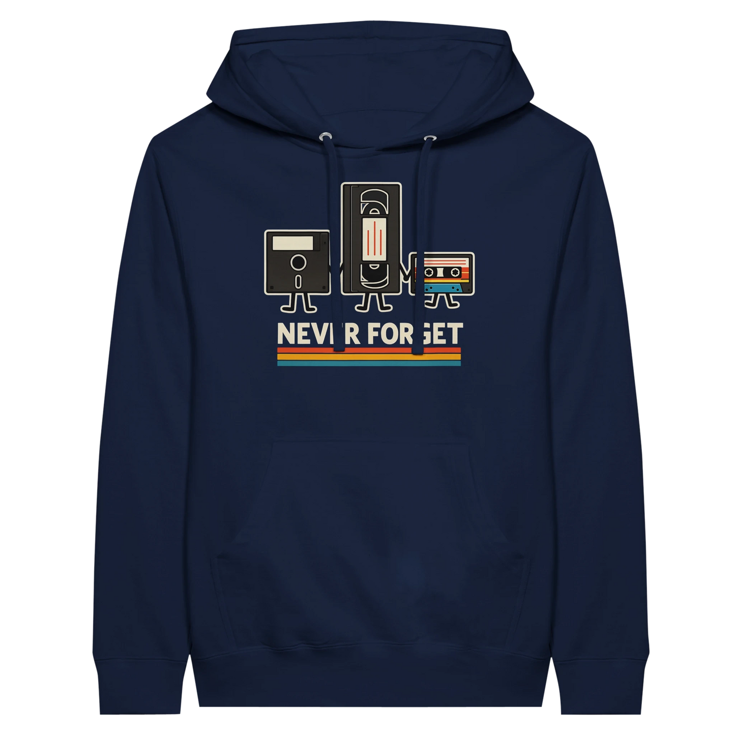 Retro Tech Squad Never Forget Hoodie