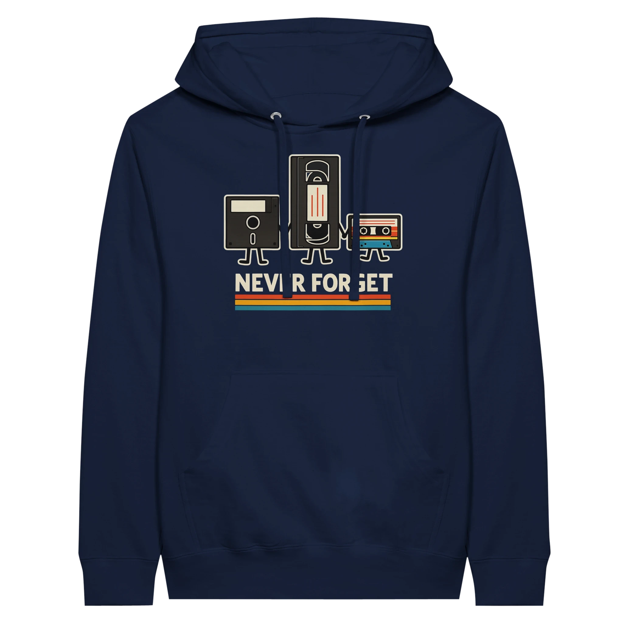 Retro Tech Squad Never Forget Hoodie