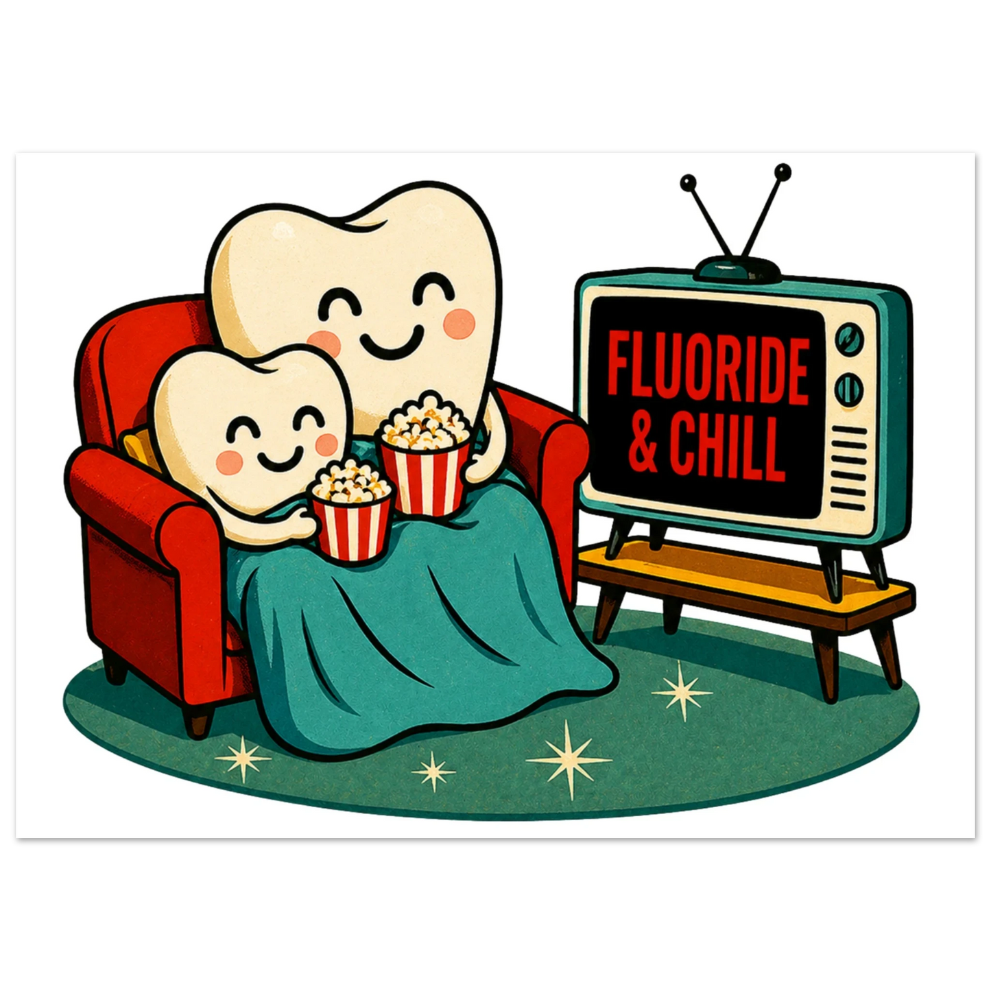Fluoride & Chill Fine Art Poster